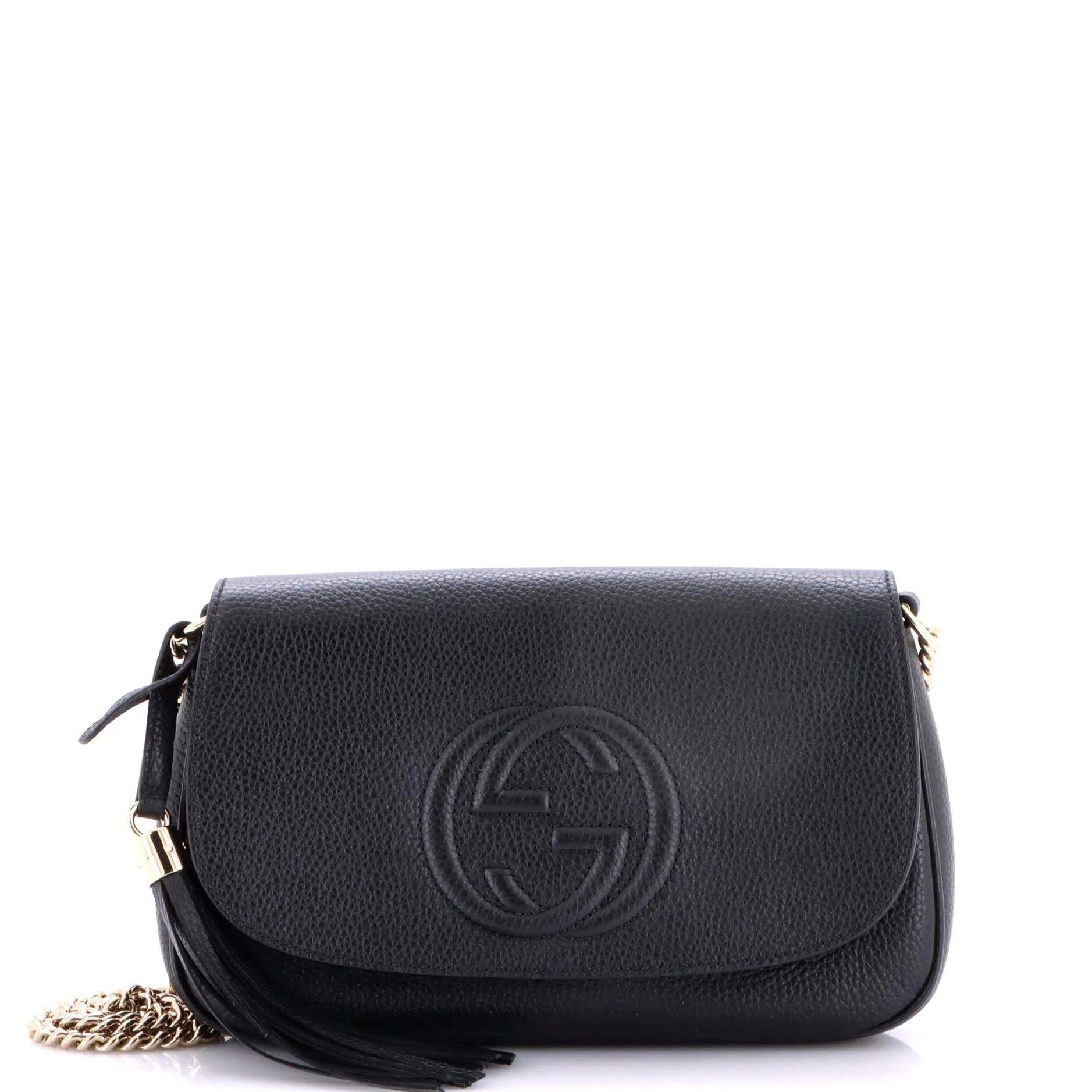 Leather crossbody bag