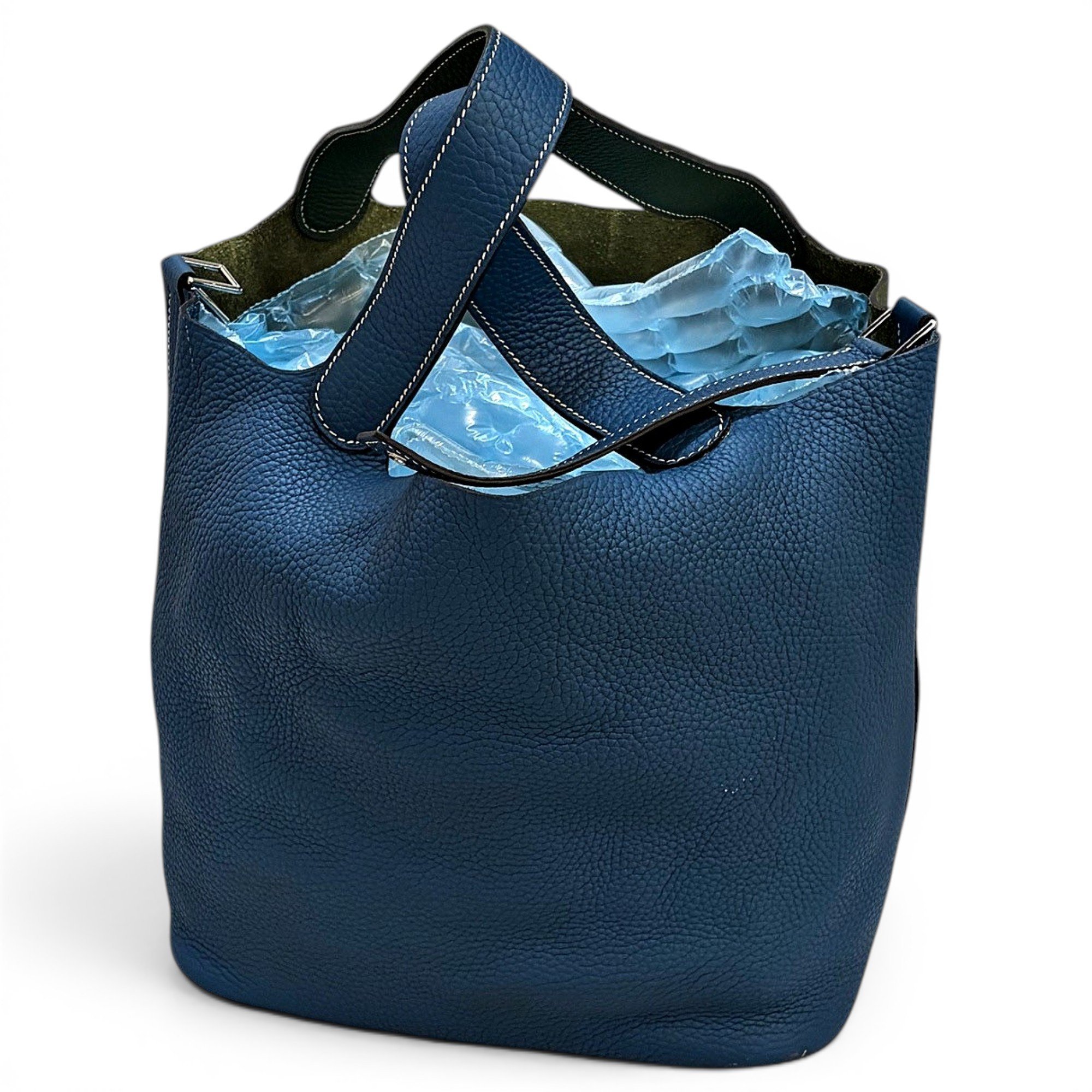 Picotin leather handbag