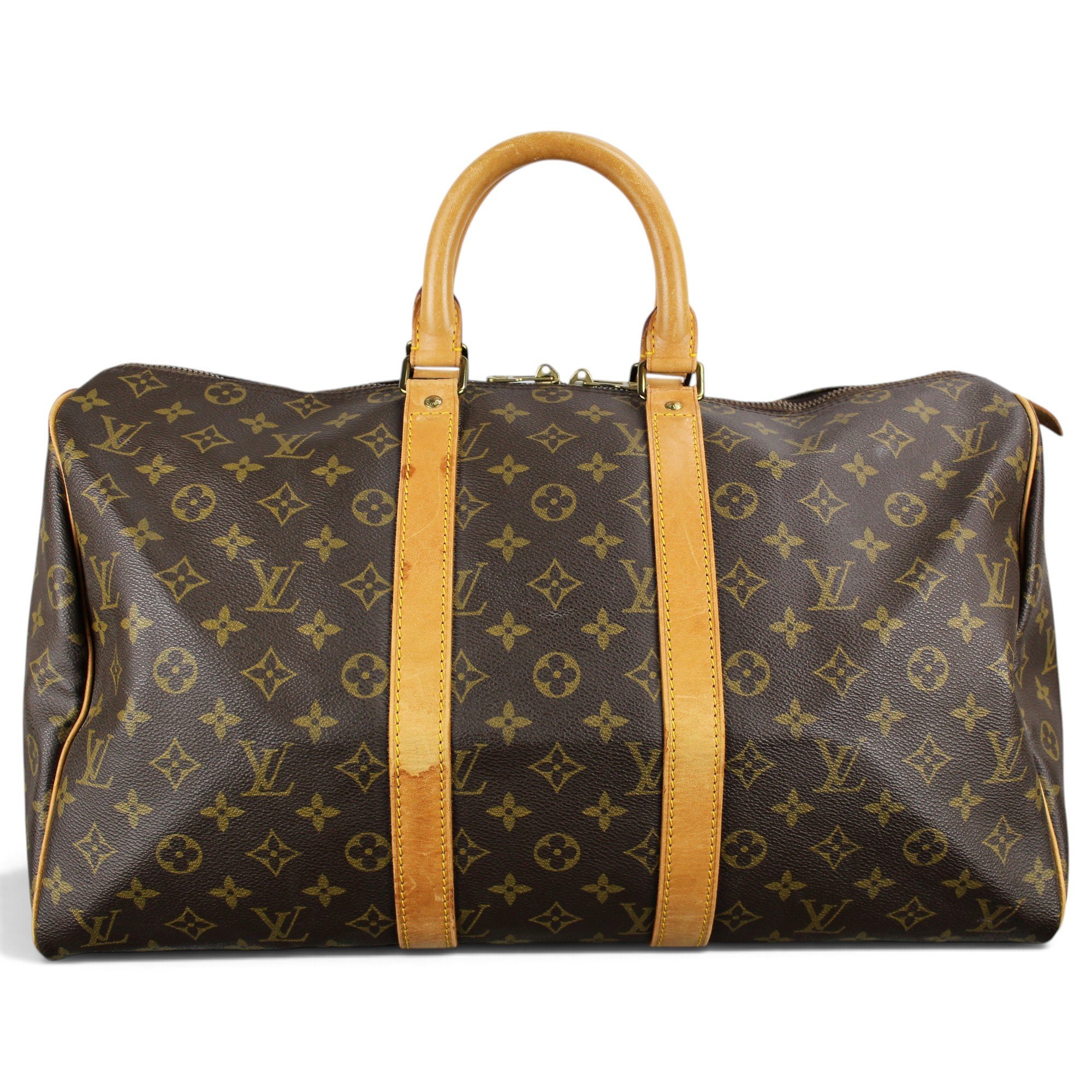 Keepall leather 48h bag