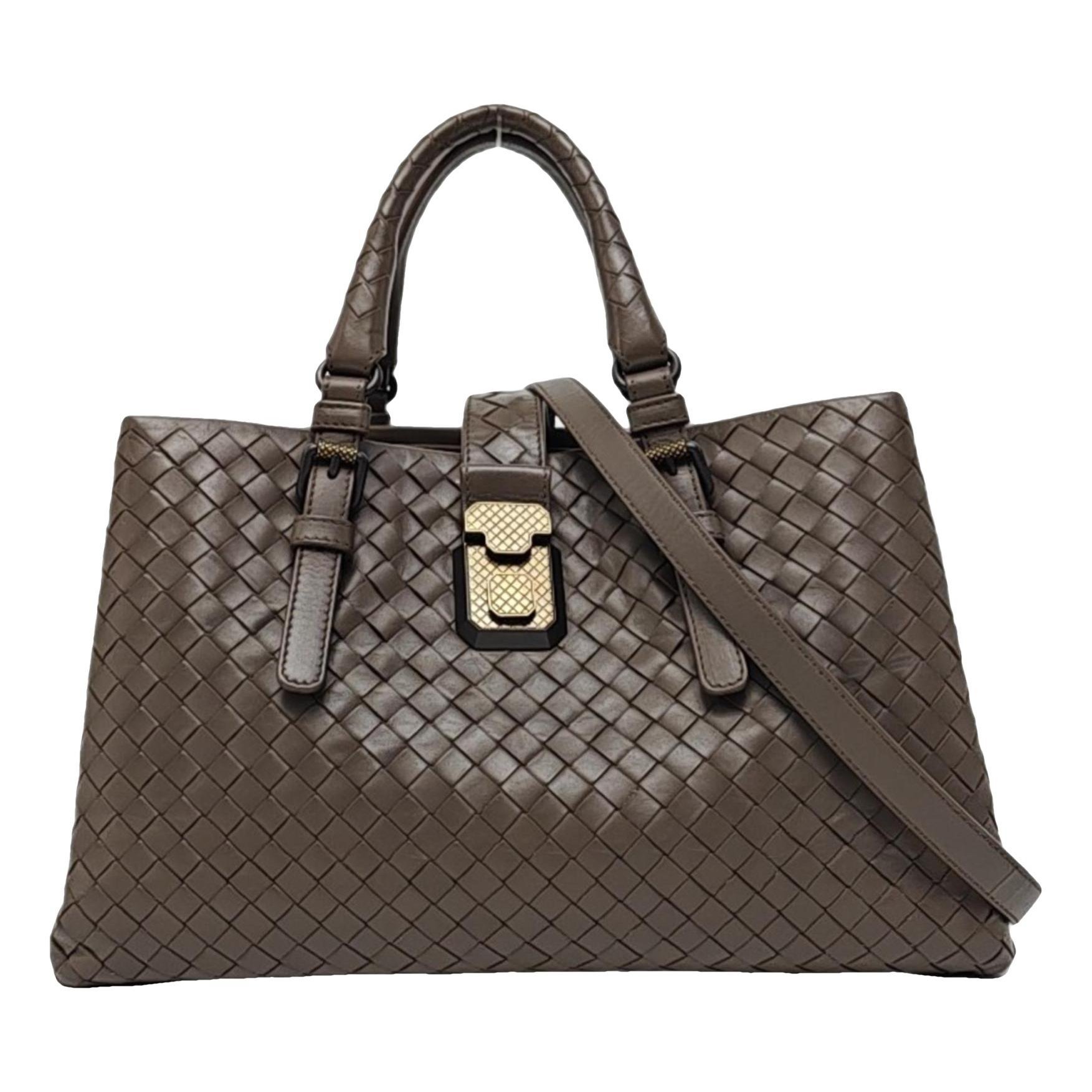 Roma leather handbag
