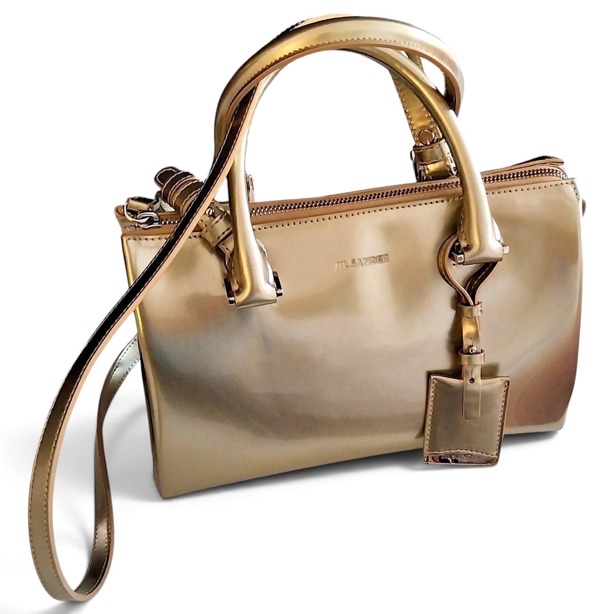 Leather crossbody bag