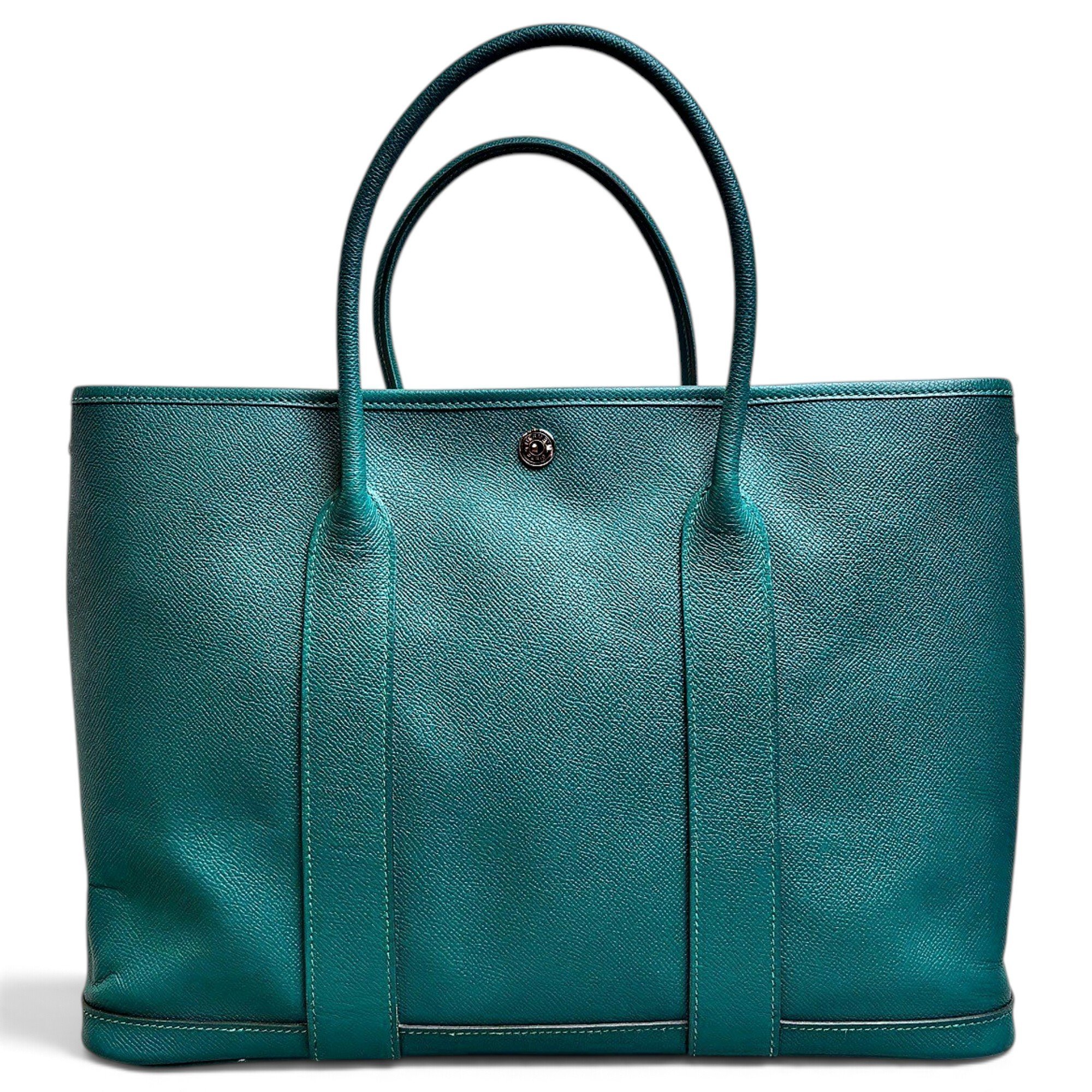 Garden Party leather handbag