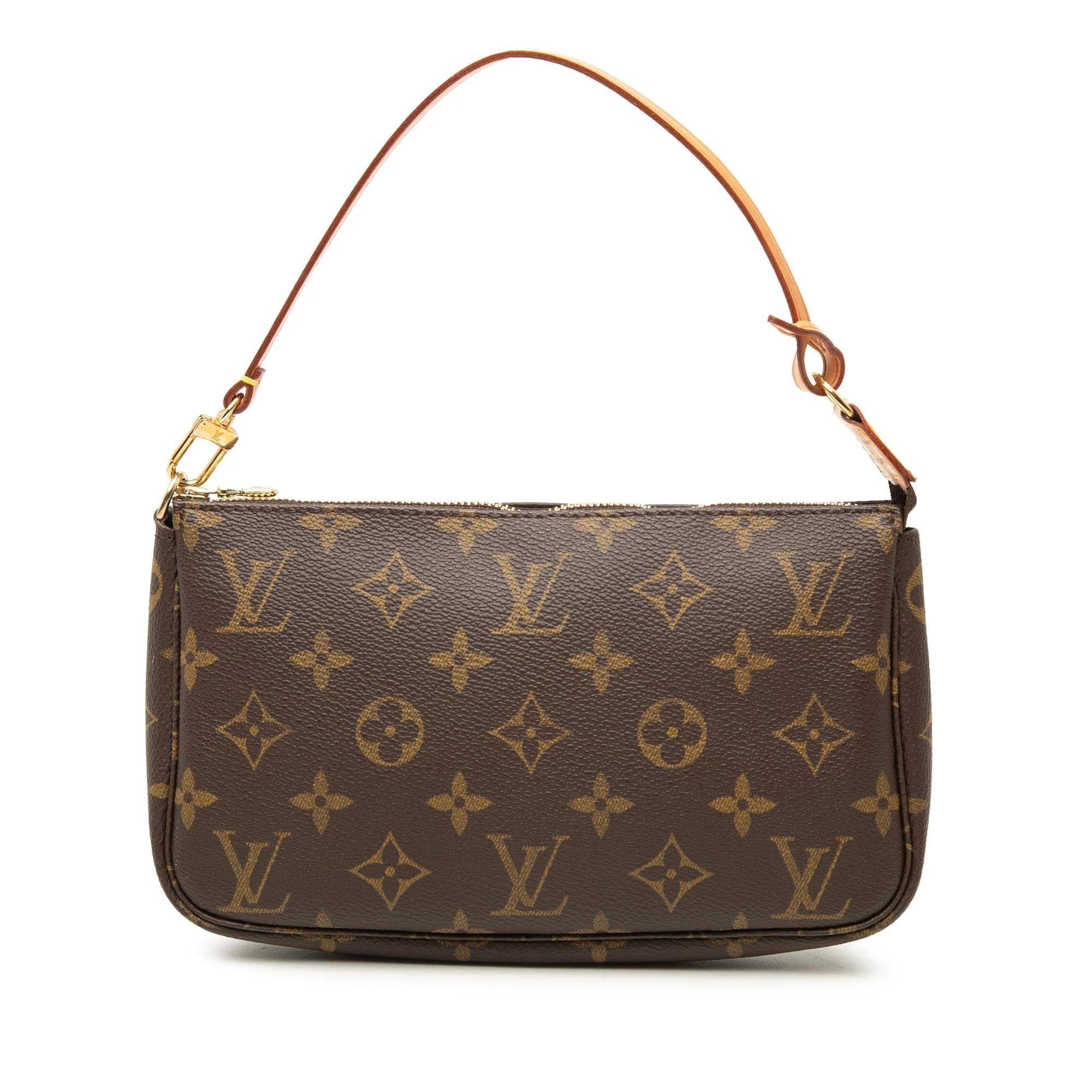 Pochette Accessoire leather handbag