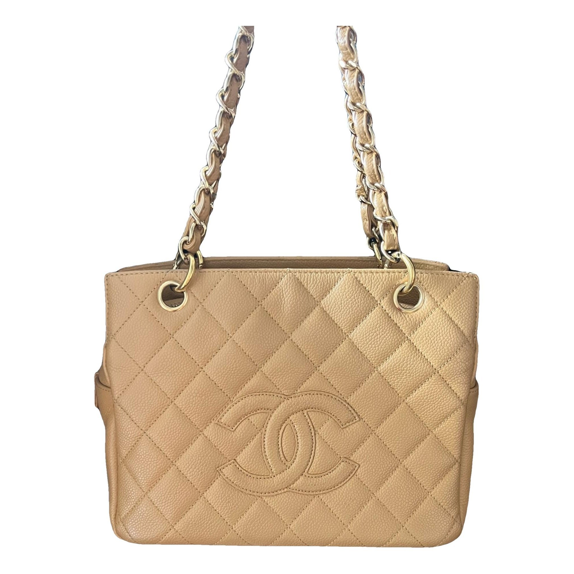 Petite Shopping Tote leather tote