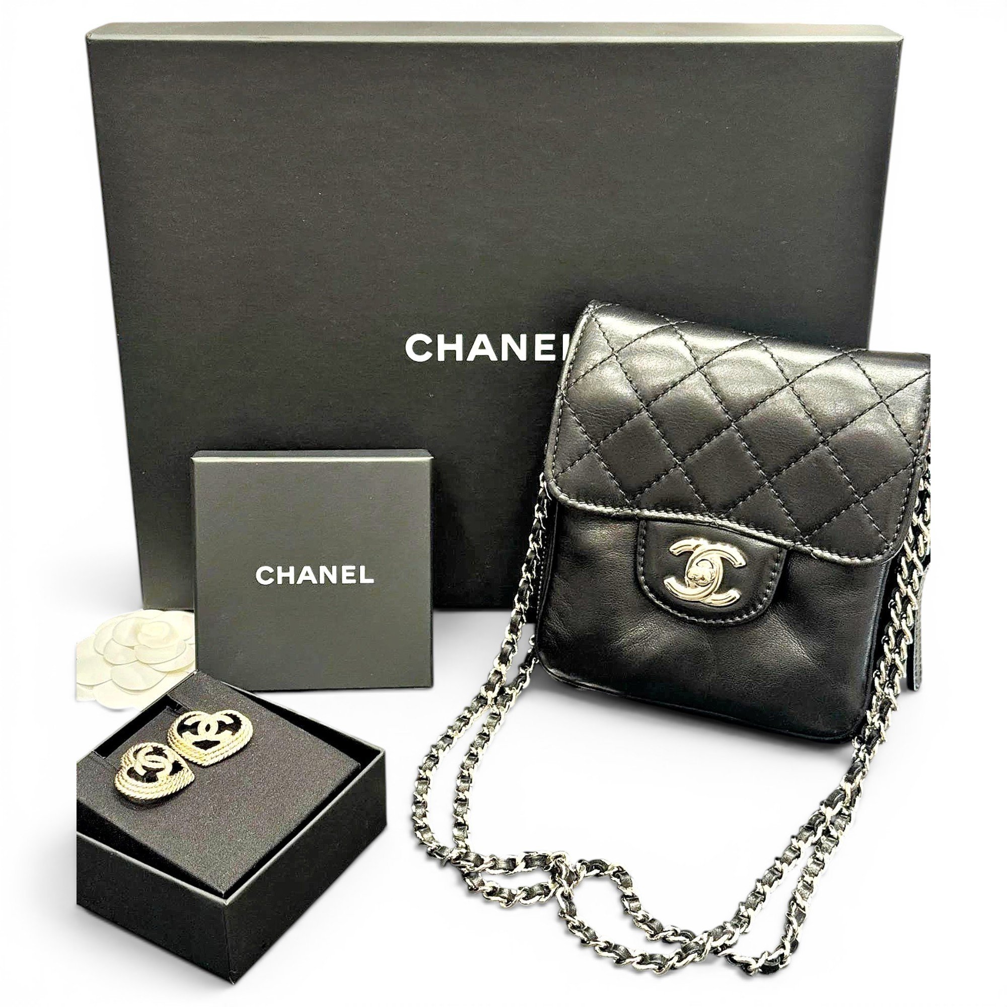 Leather mini bag