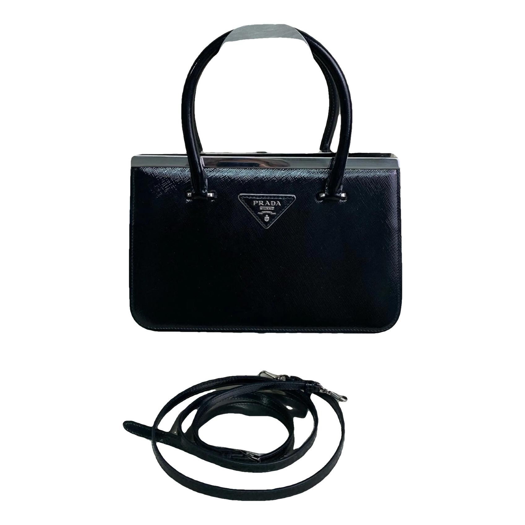 Galleria leather handbag