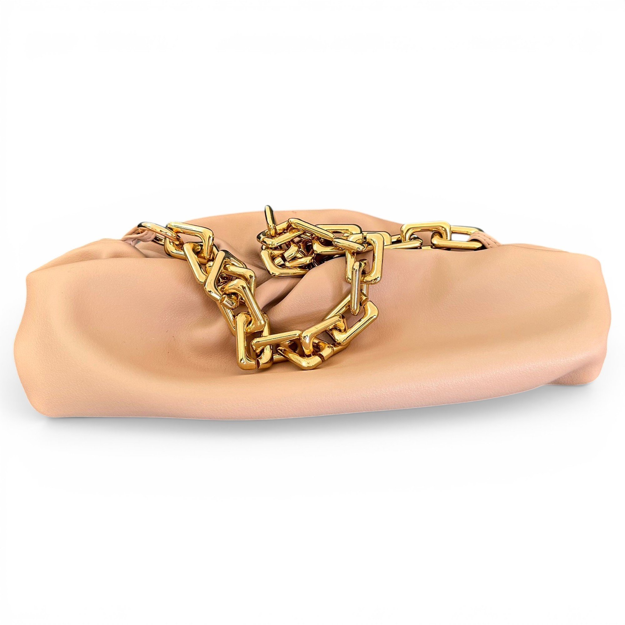Chain Pouch leather handbag