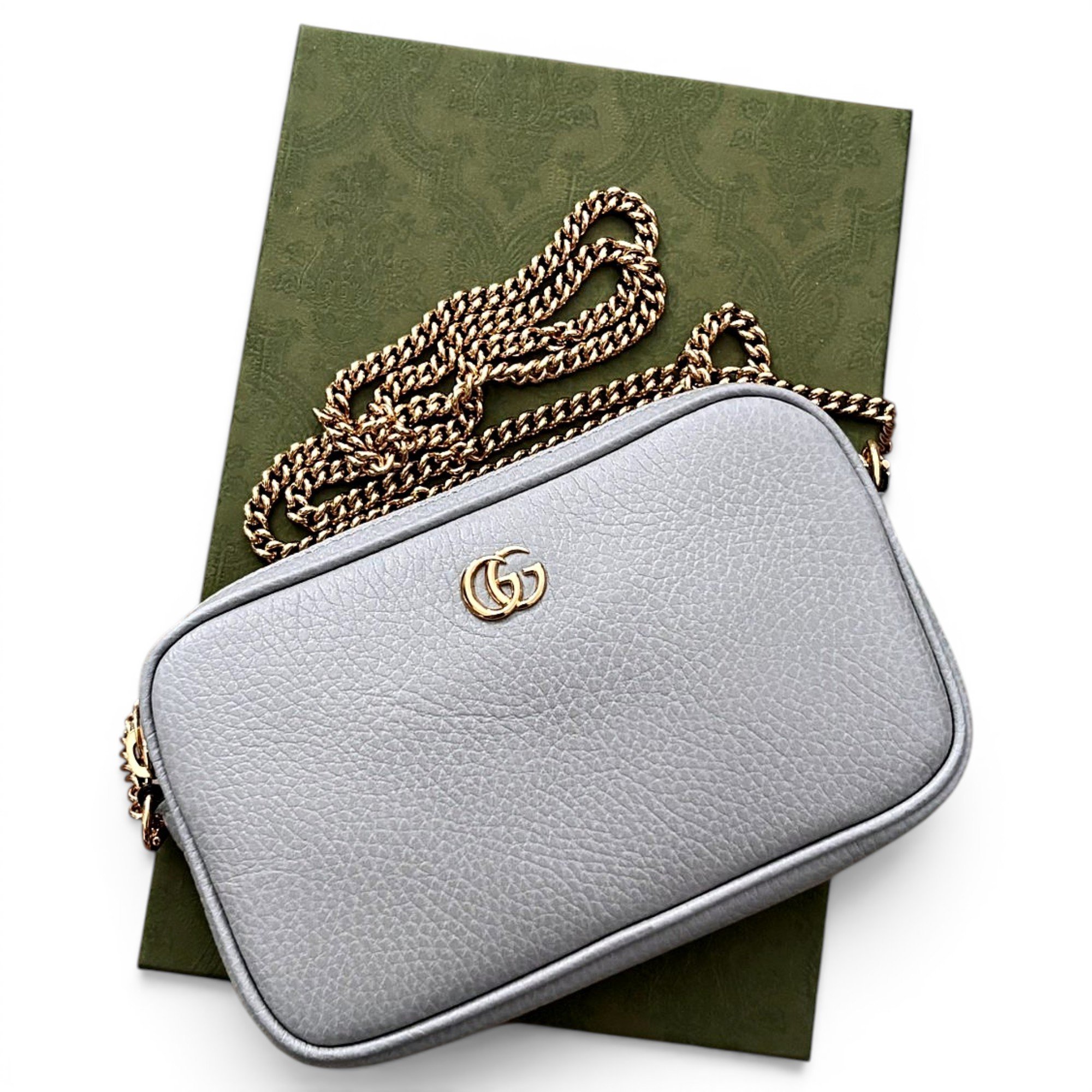 Leather crossbody bag