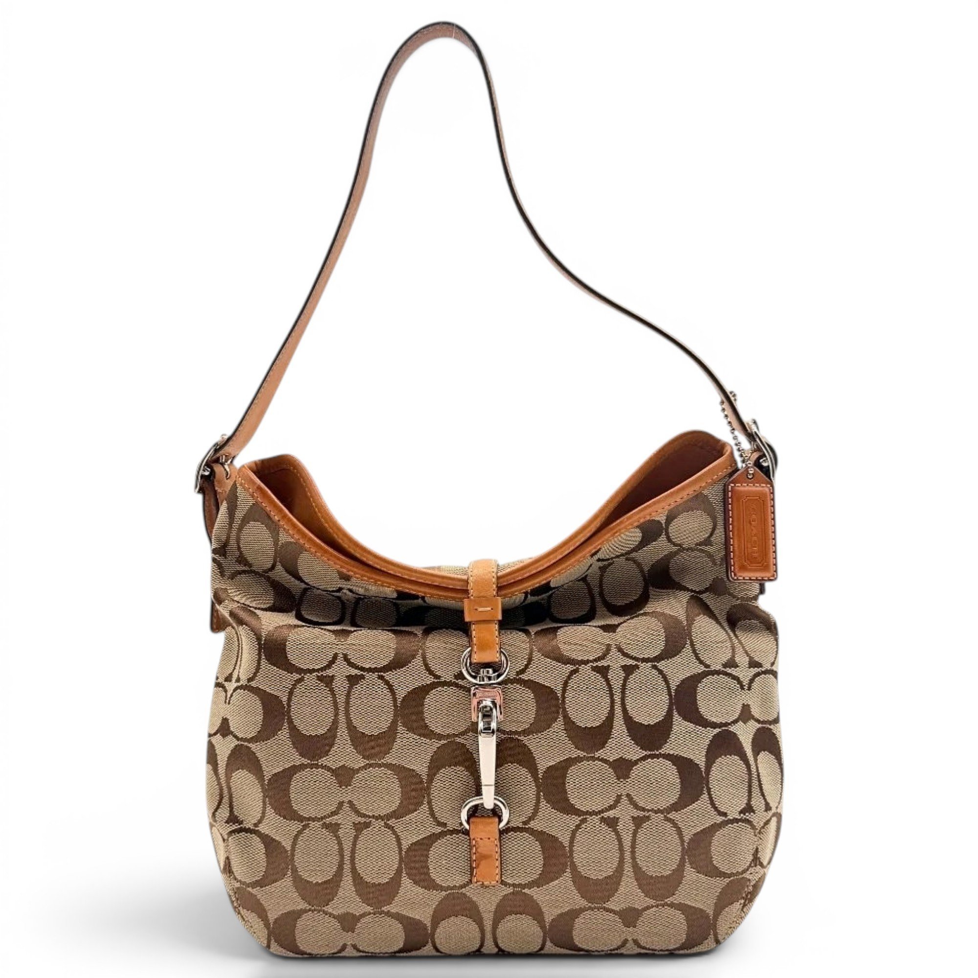 Signature Sufflette cloth handbag