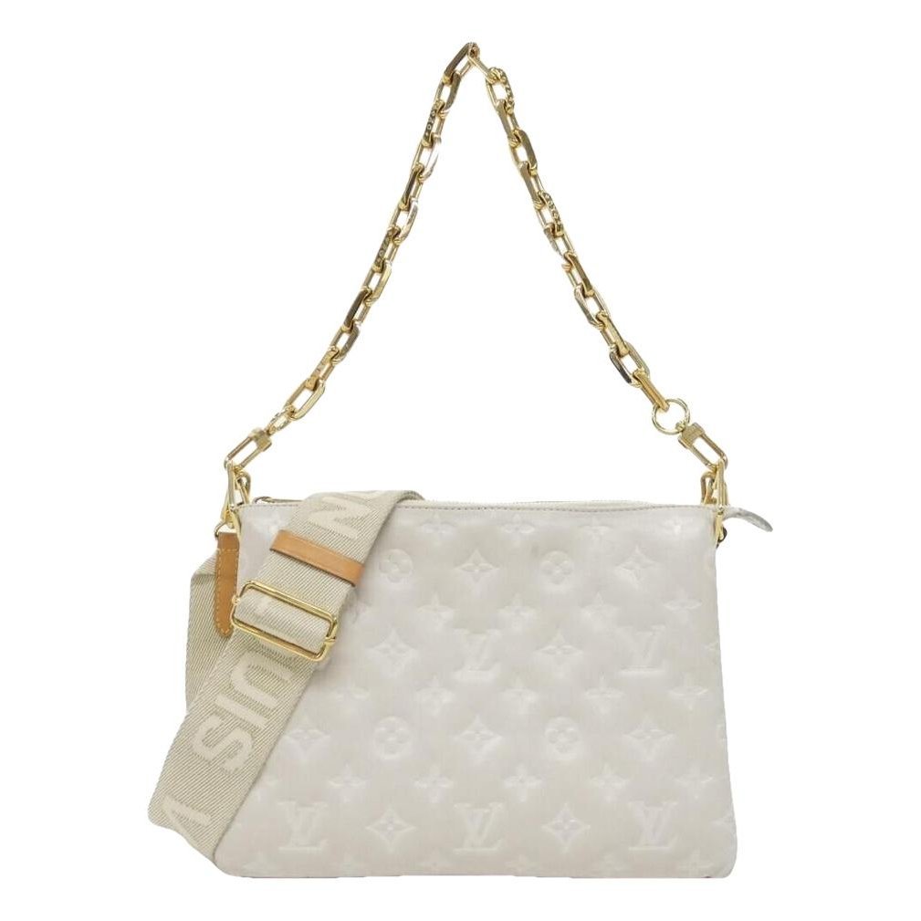 Coussin leather handbag