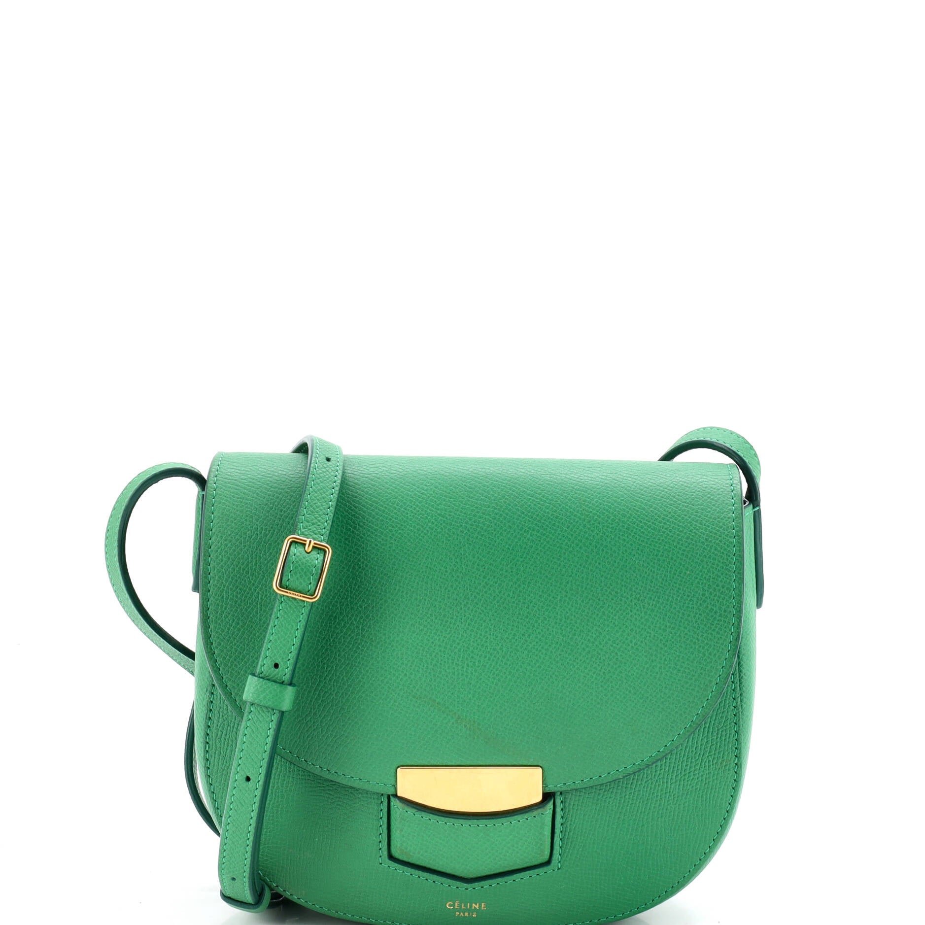 Trotteur Crossbody Bag Grainy Leather Small