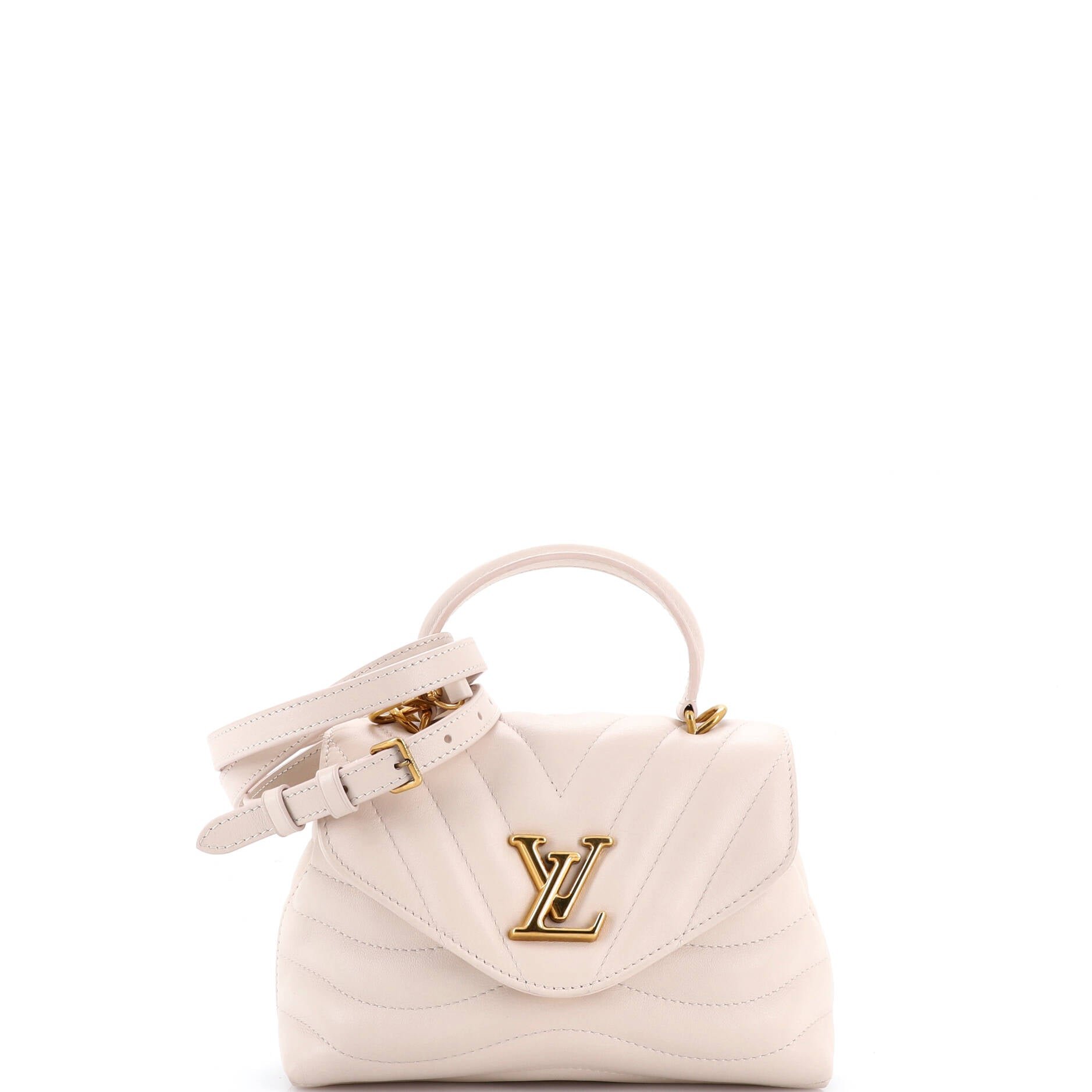 Louis Vuitton New Wave Hold Me Top Handle Bag Quilted Leather