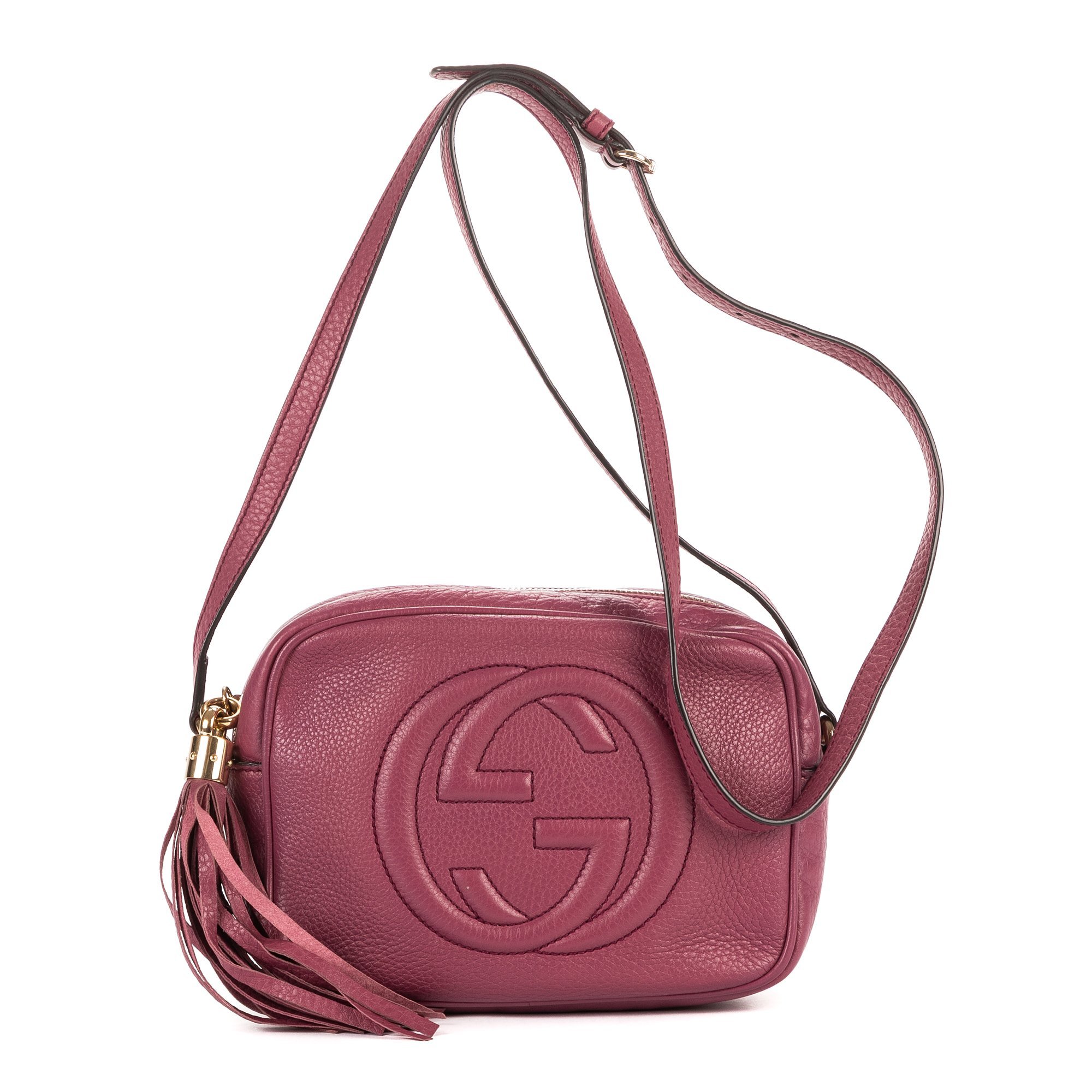 Leather crossbody bag