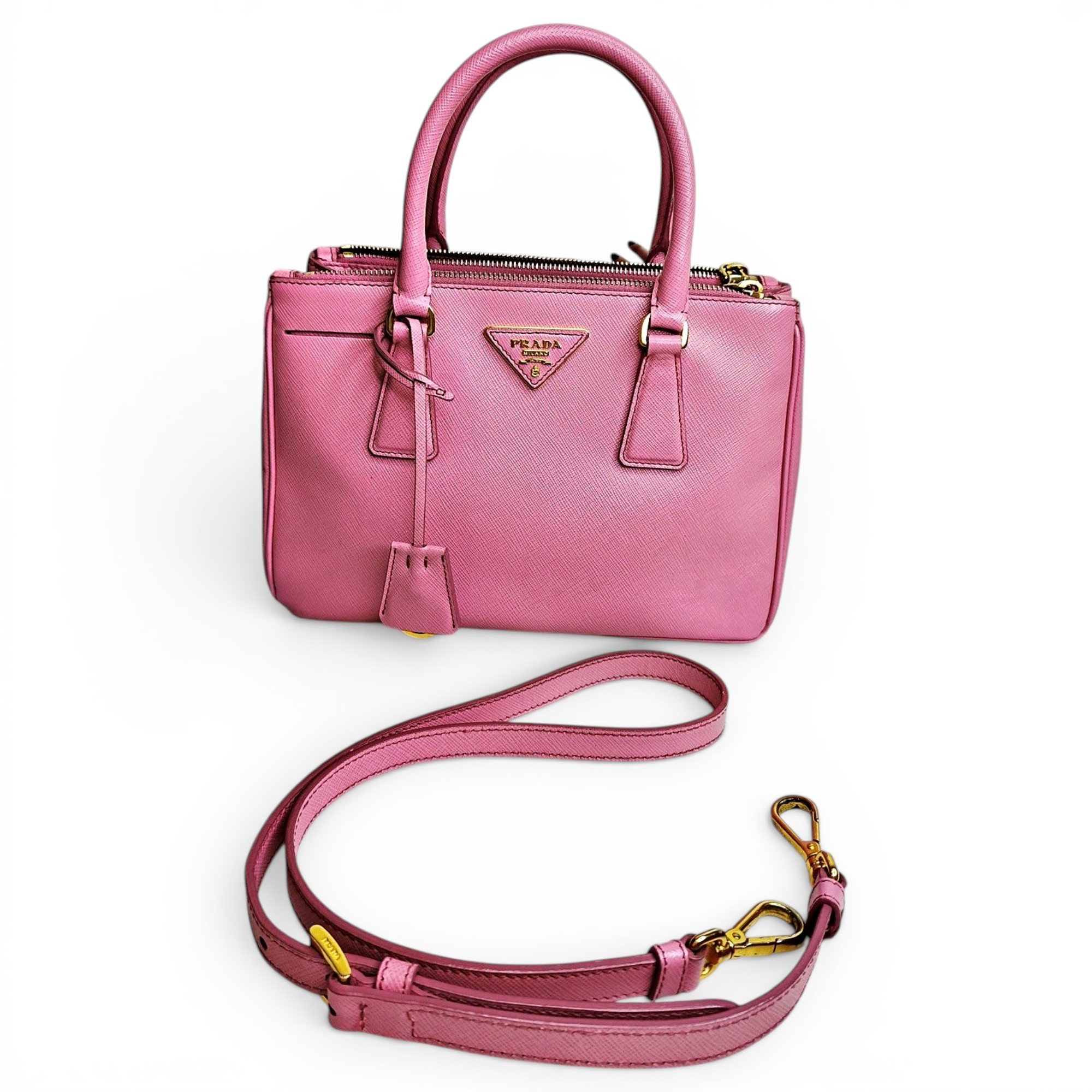 Galleria leather handbag