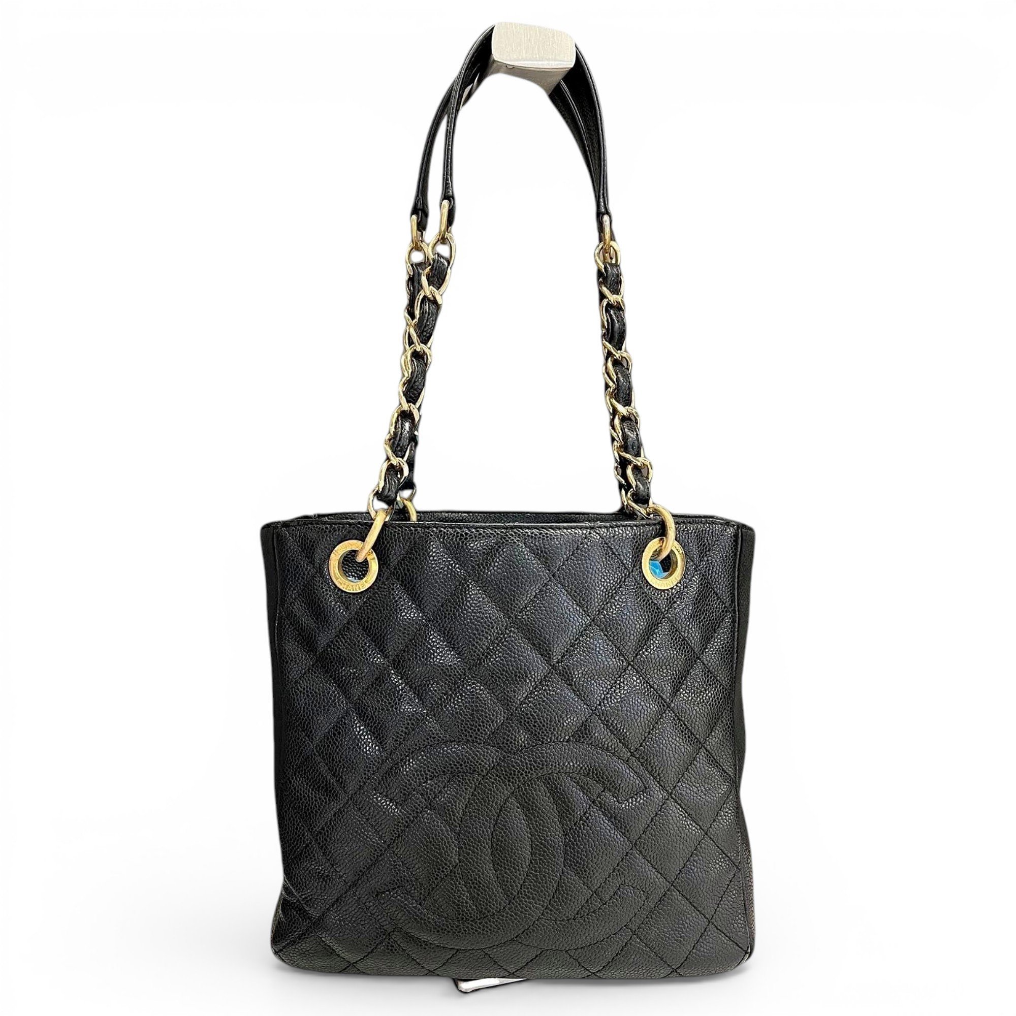Petite Shopping Tote leather tote