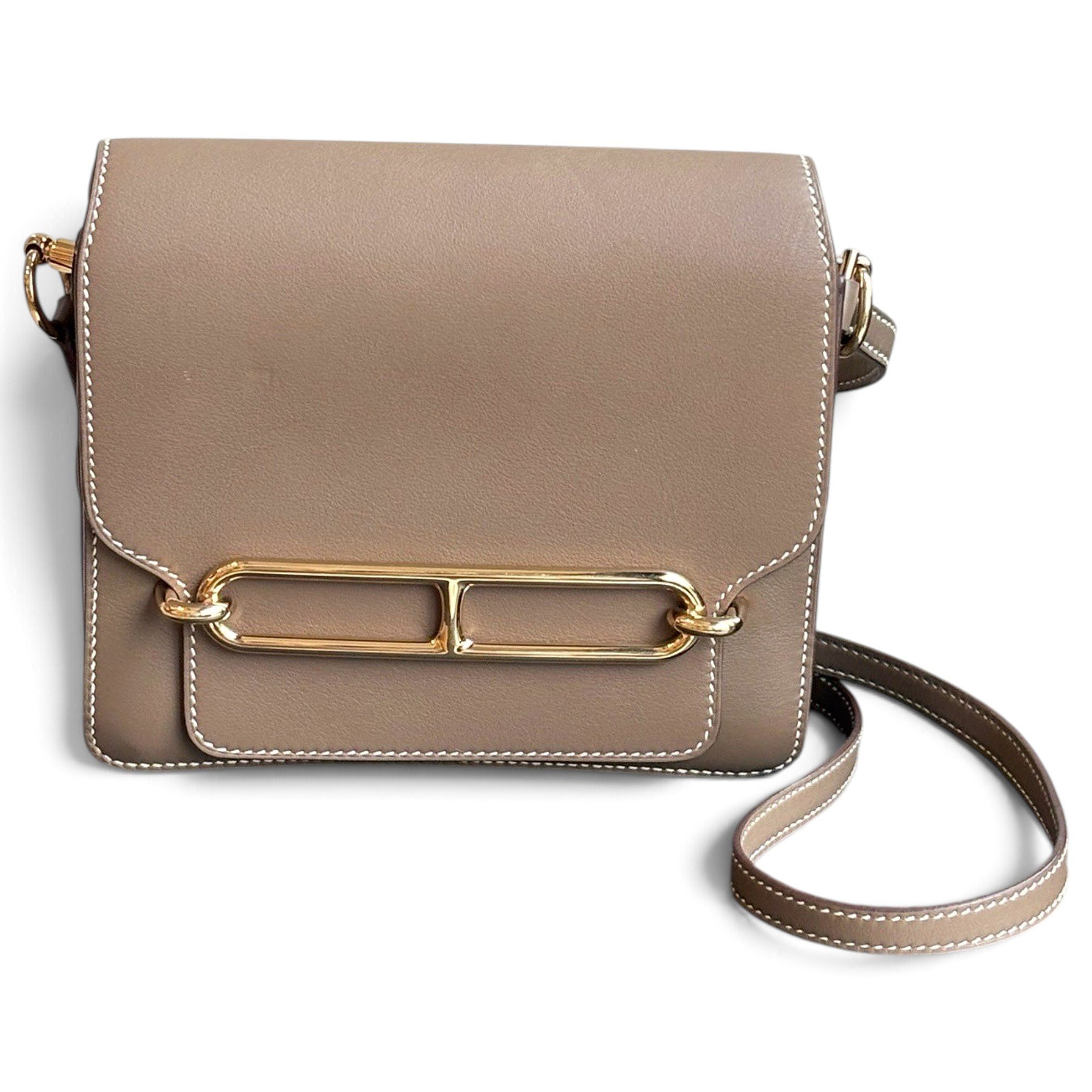 Roulis leather crossbody bag