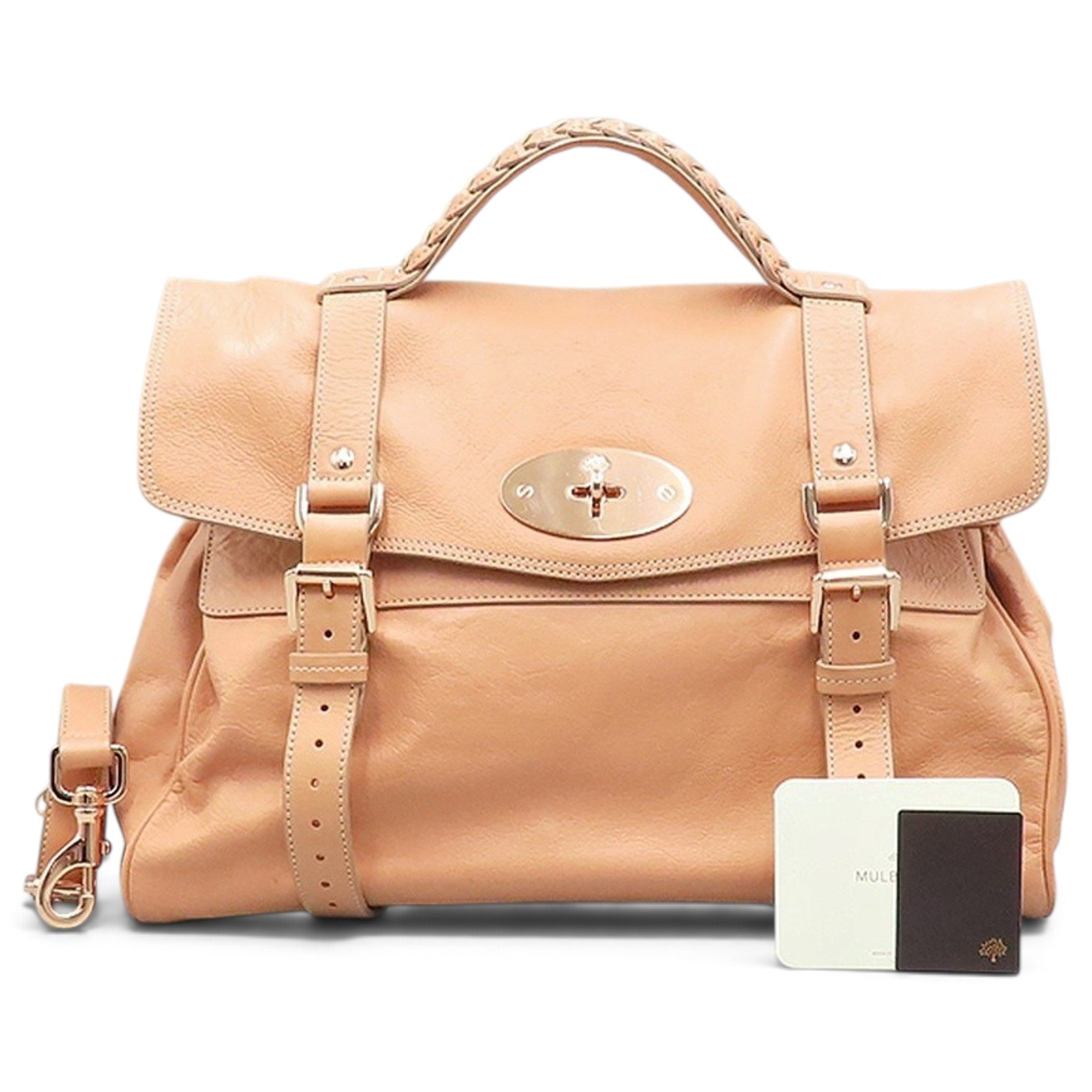 Alexa leather tote