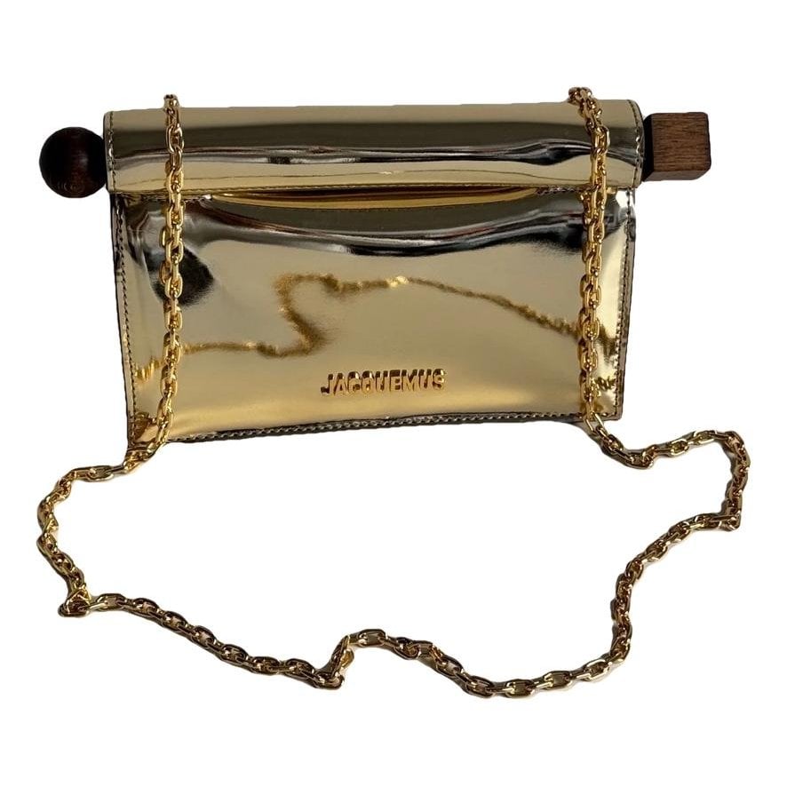 Jacquemus La Pochette Rond Carré leather clutch bag