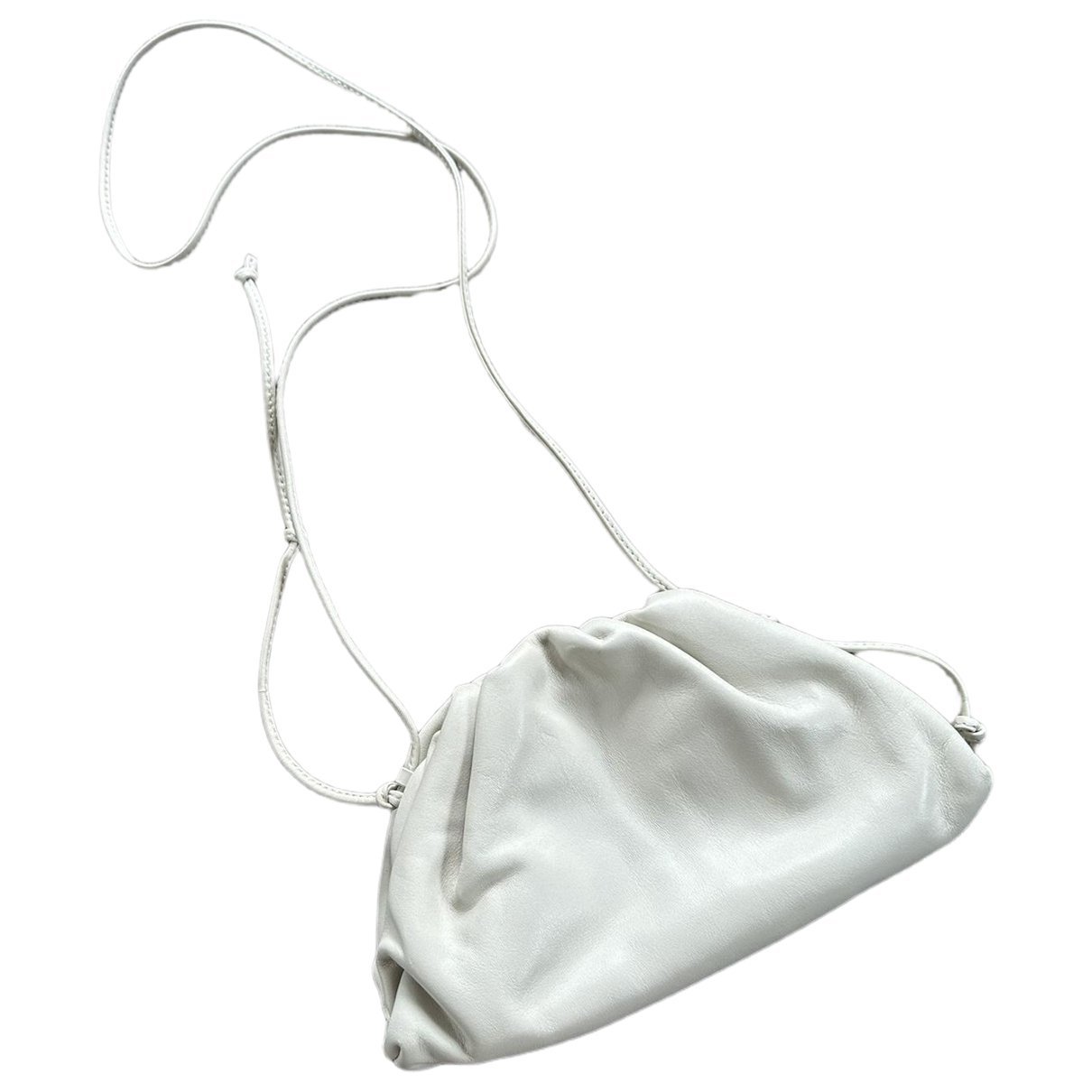 Pouch leather handbag