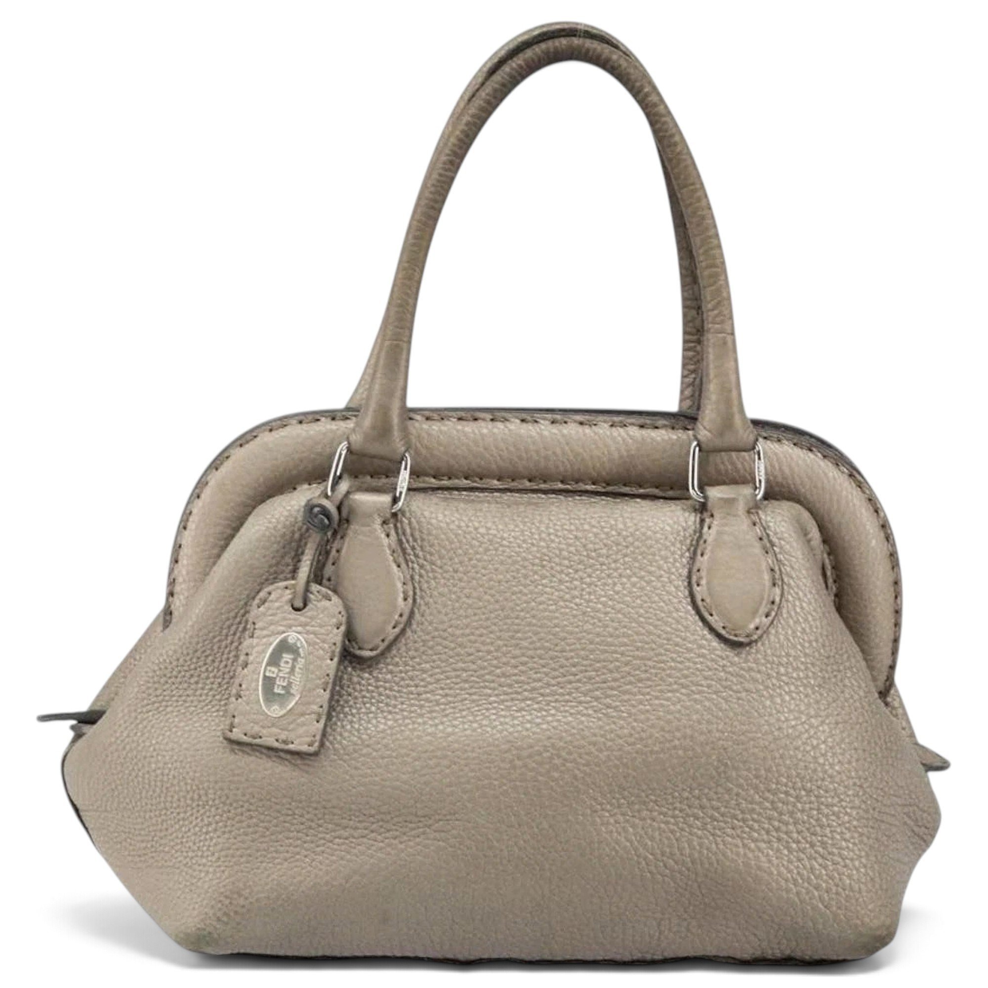 Leather handbag