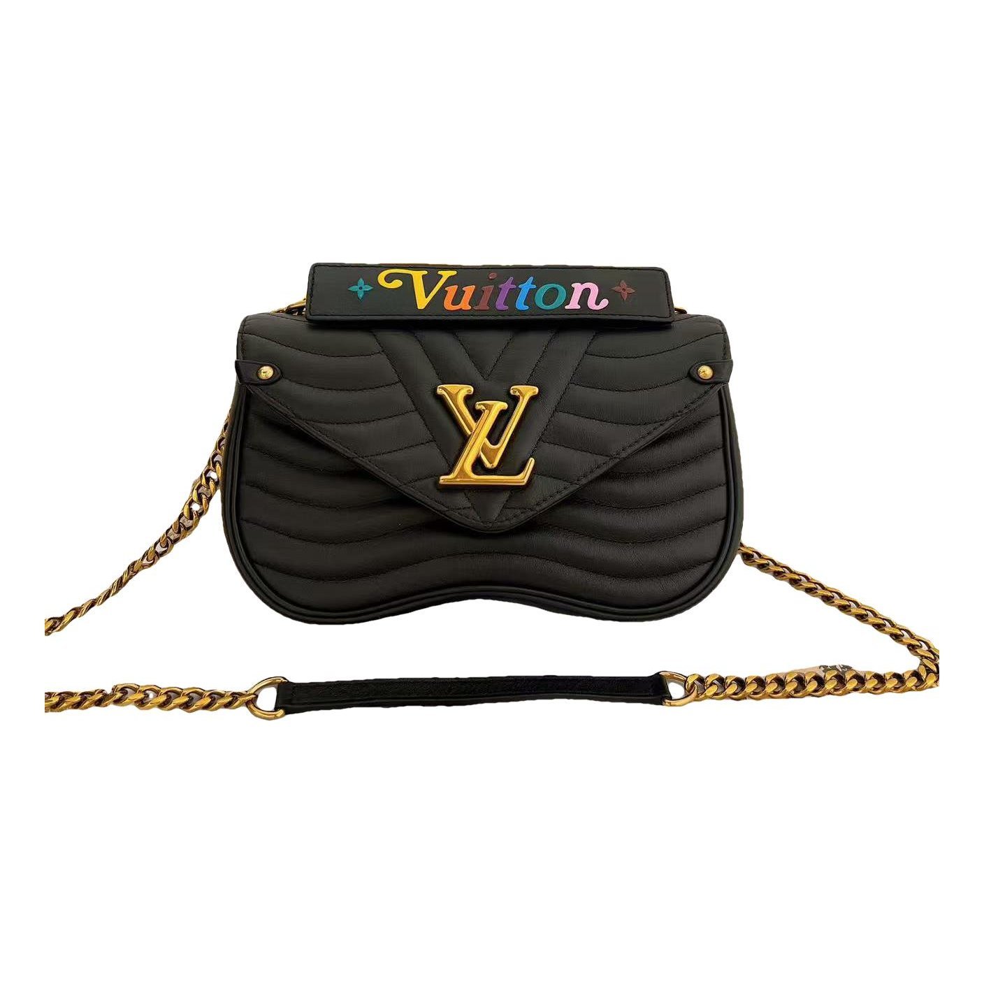 New Wave leather handbag