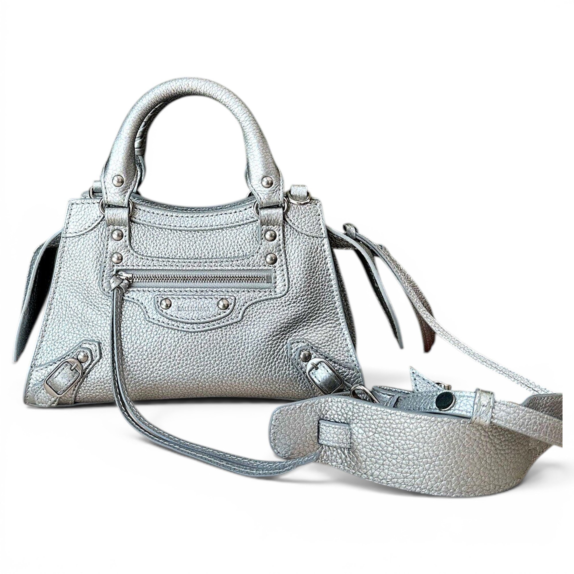 Leather handbag