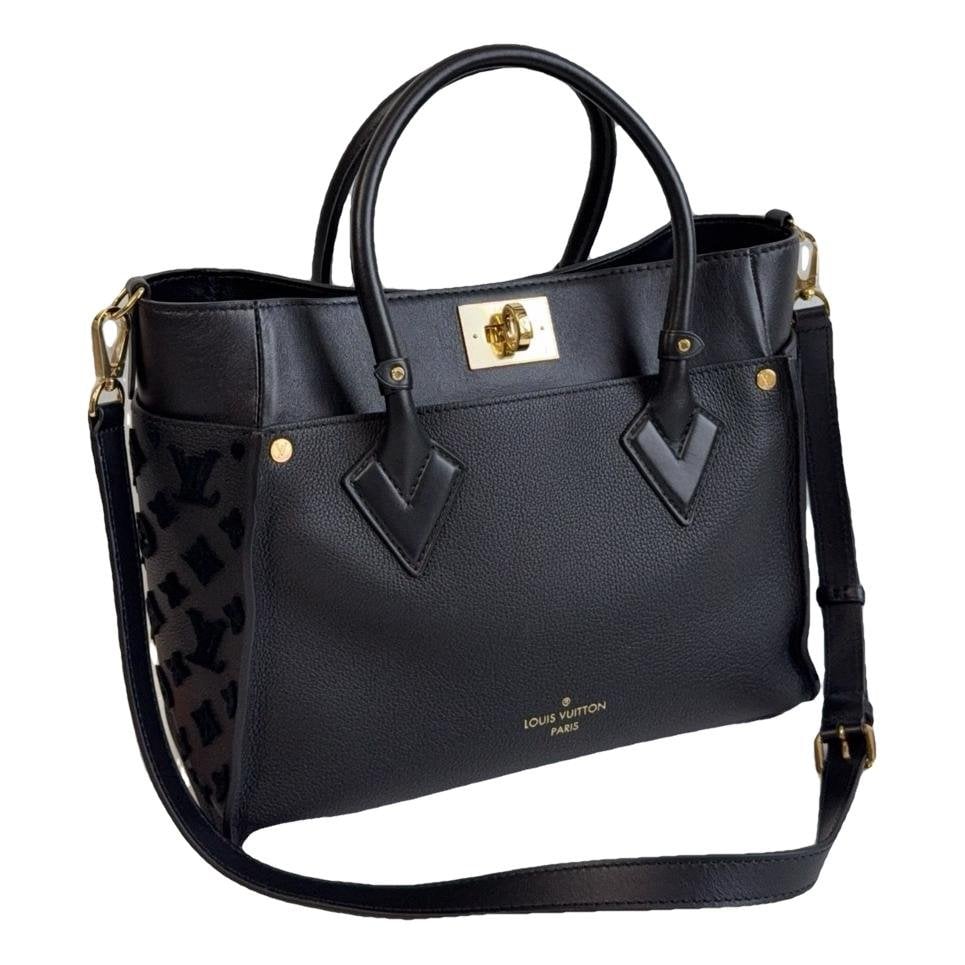 On My Side leather handbag