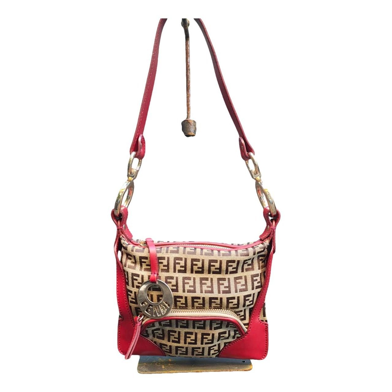 Camera case leather handbag