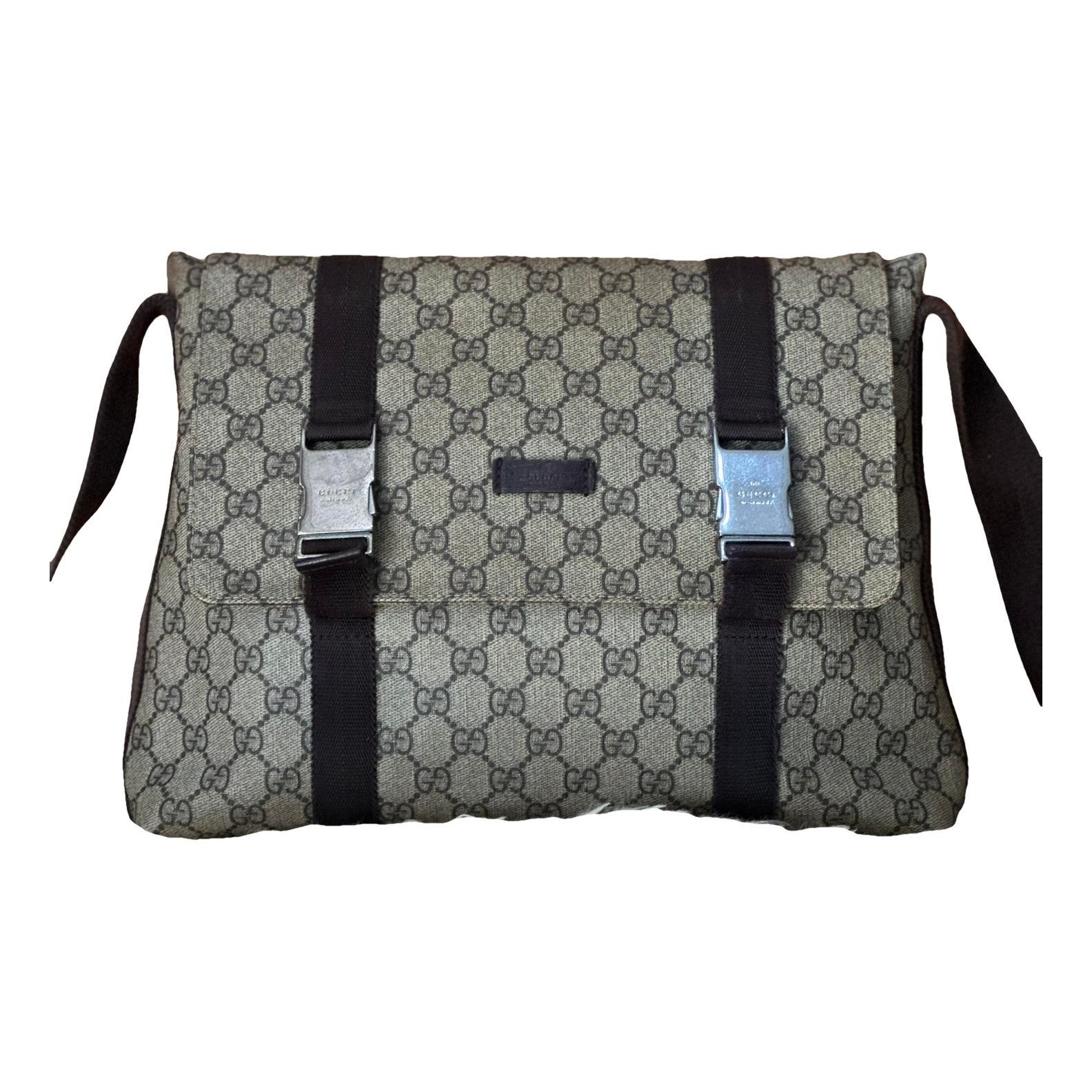 Leather satchel