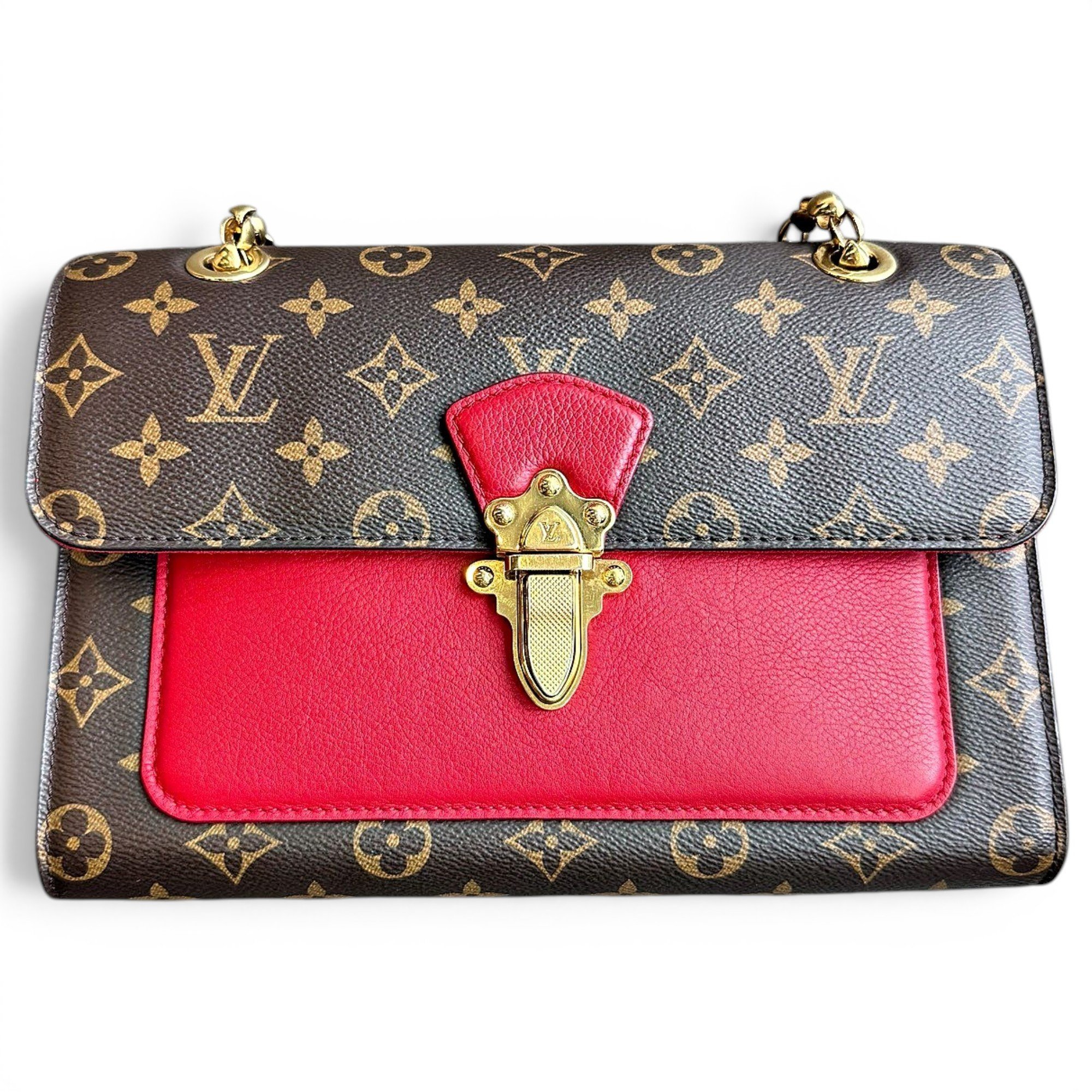 Victoire leather handbag