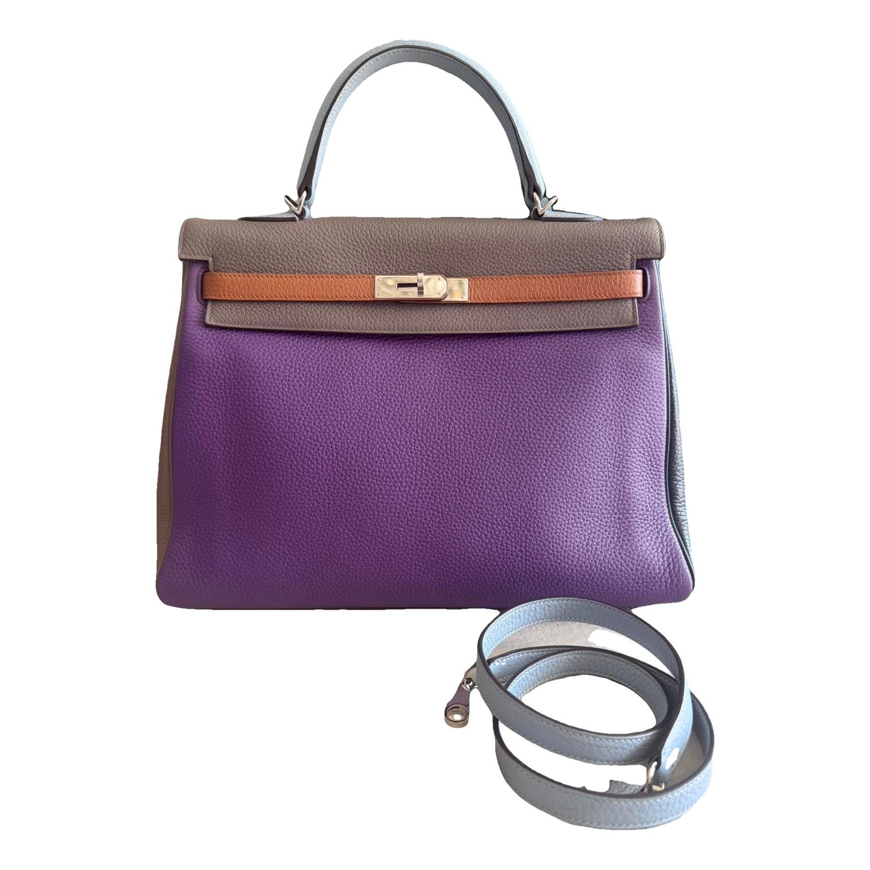 Kelly 35 leather handbag