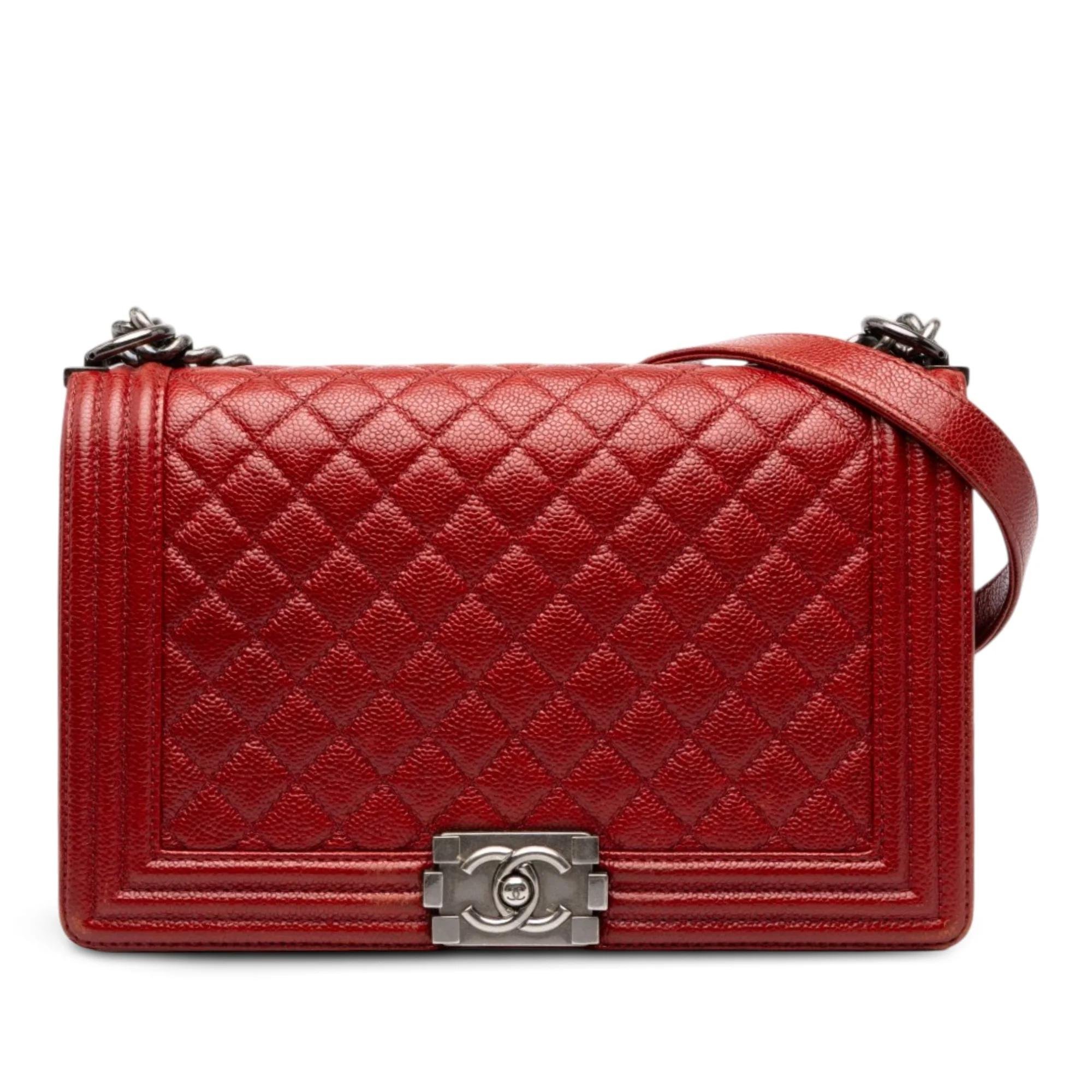 Boy leather crossbody bag