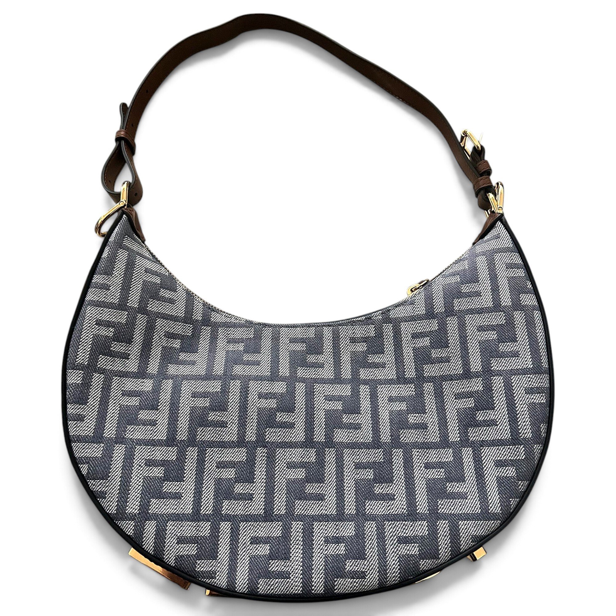 Fendigraphy cloth handbag