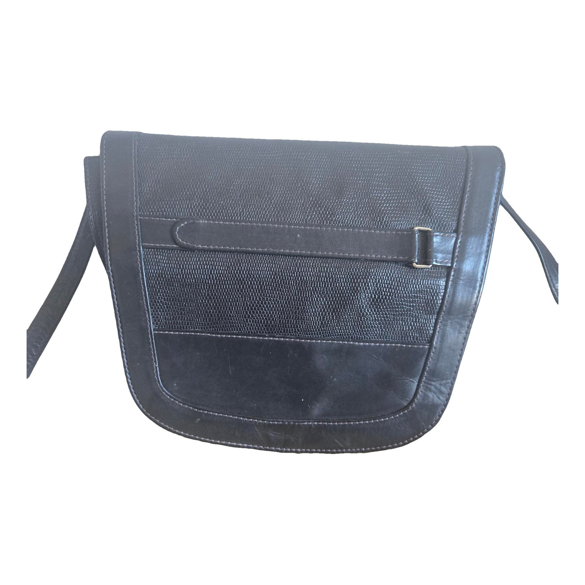 Leather crossbody bag