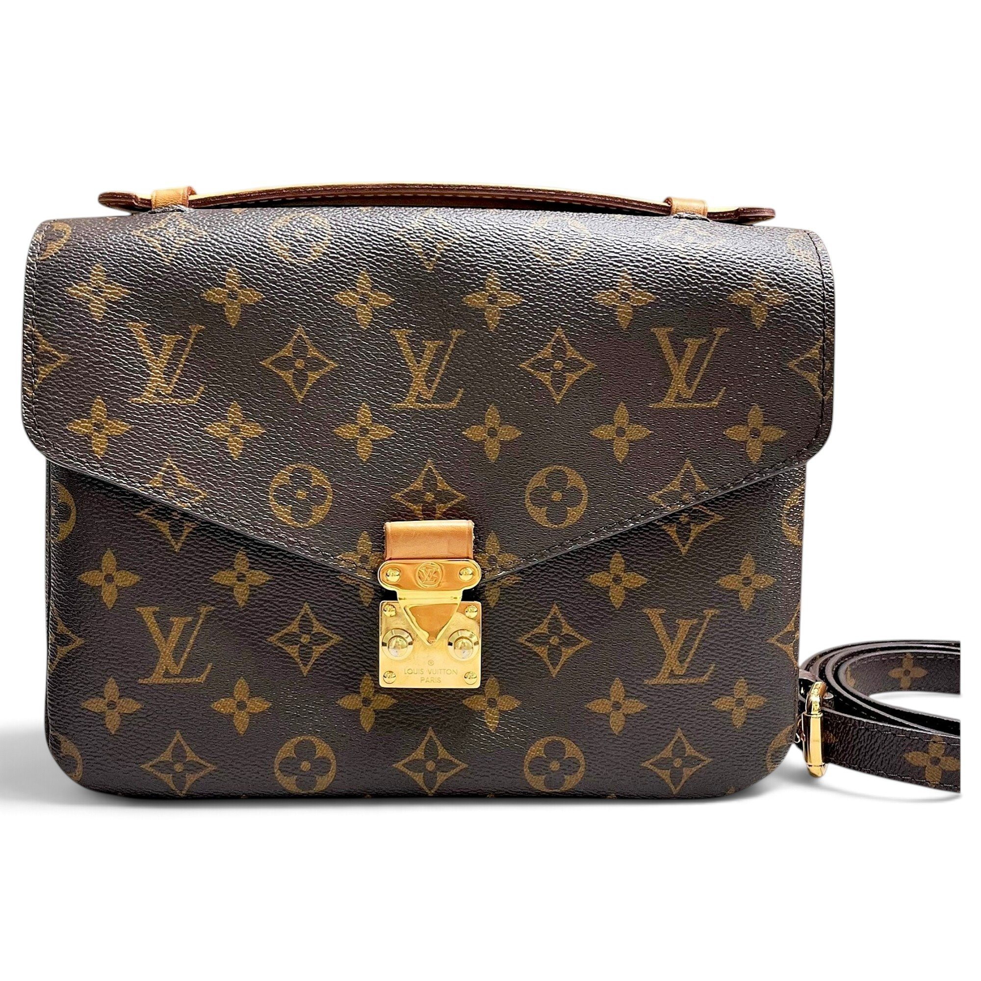 Metis leather handbag