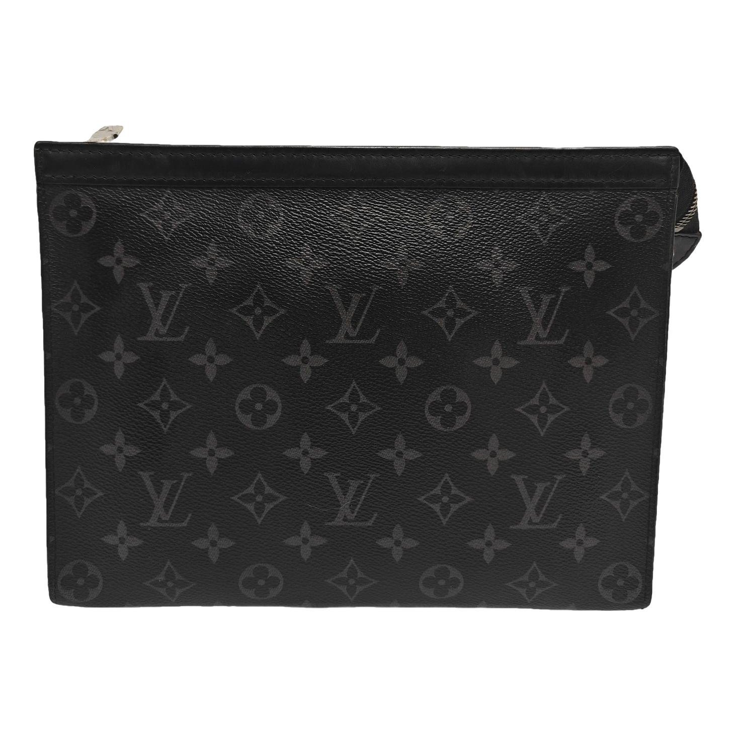Porte Documents Voyage leather handbag
