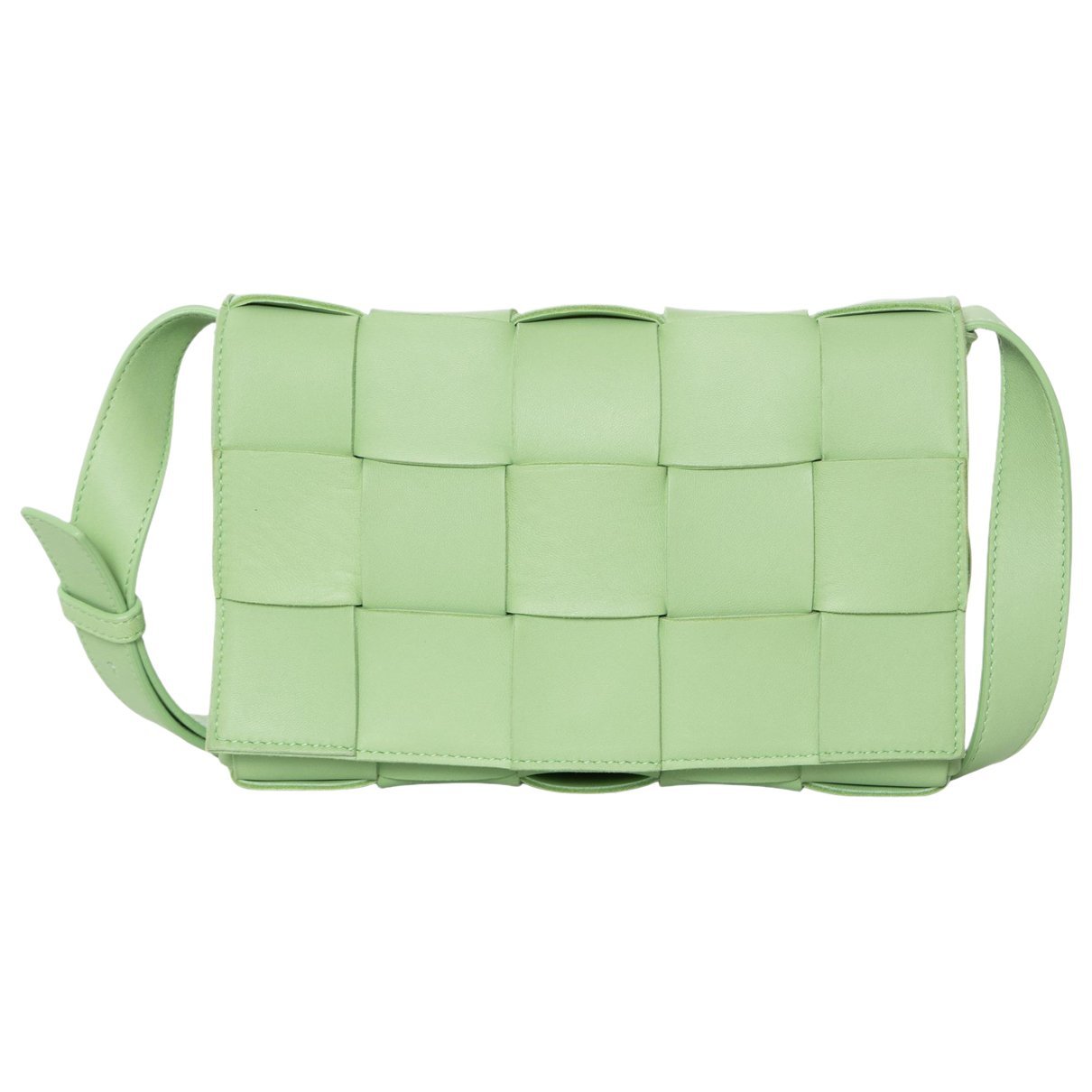 Cassette leather crossbody bag