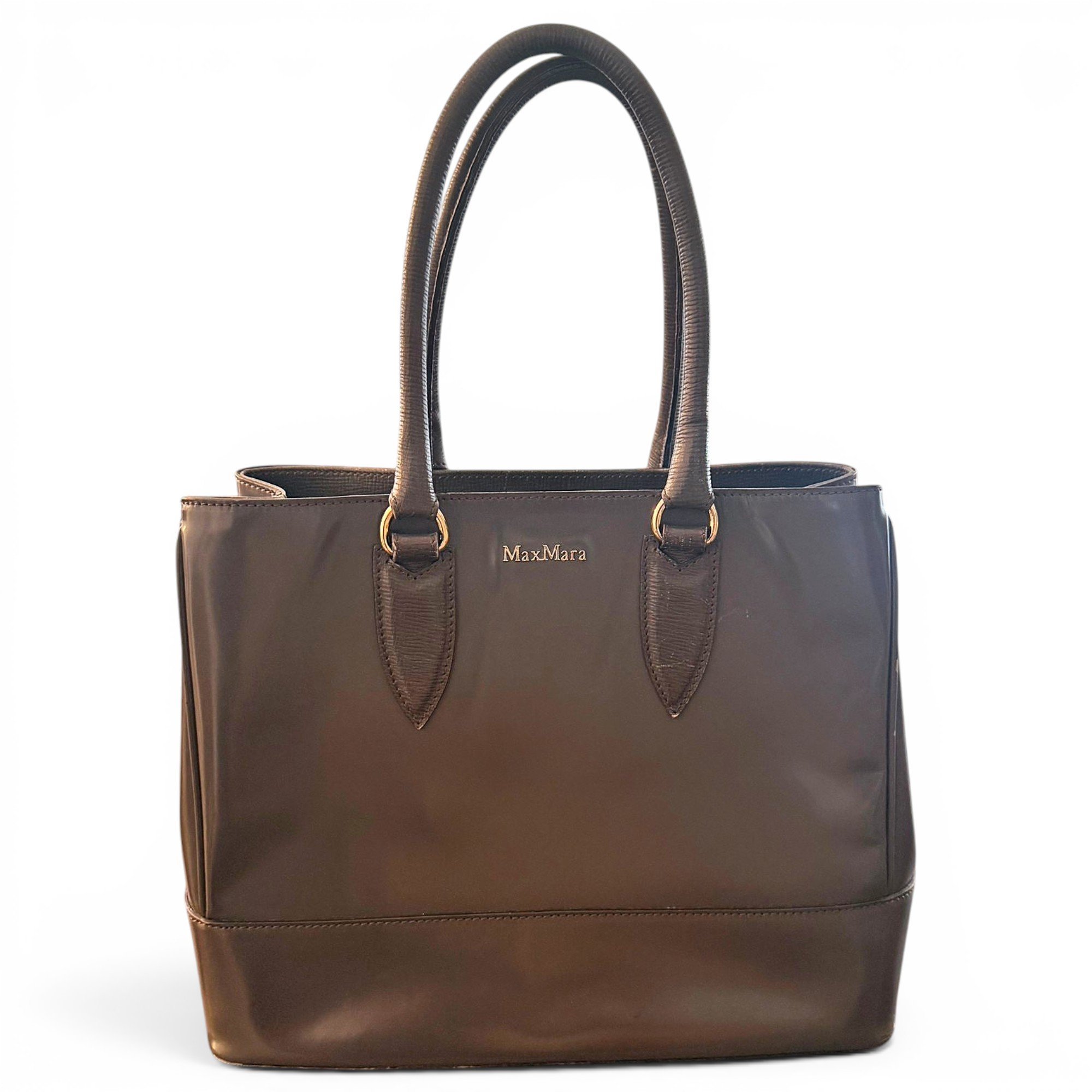 Max Mara Patent leather handbag