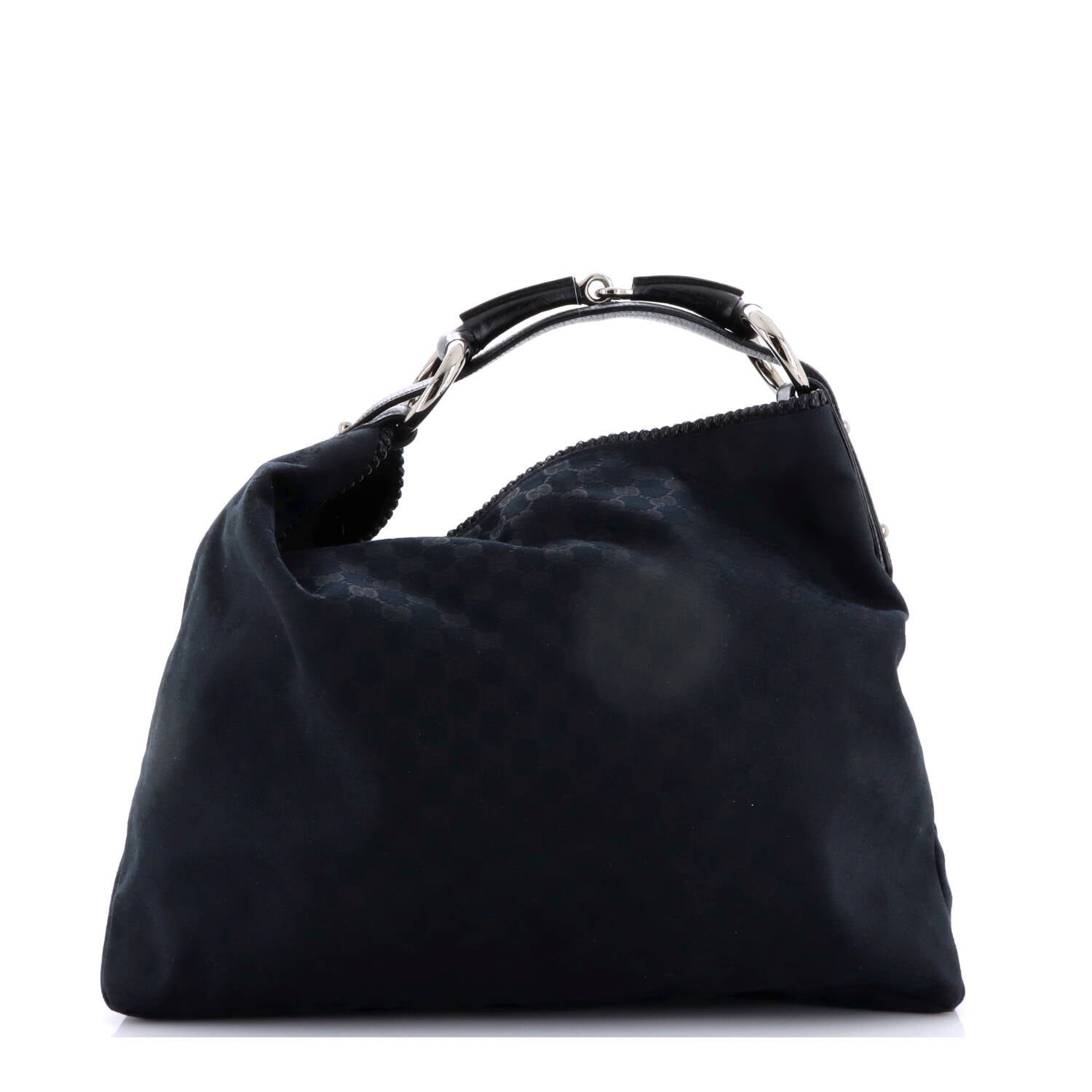 Horsebit Hobo GG Canvas Large