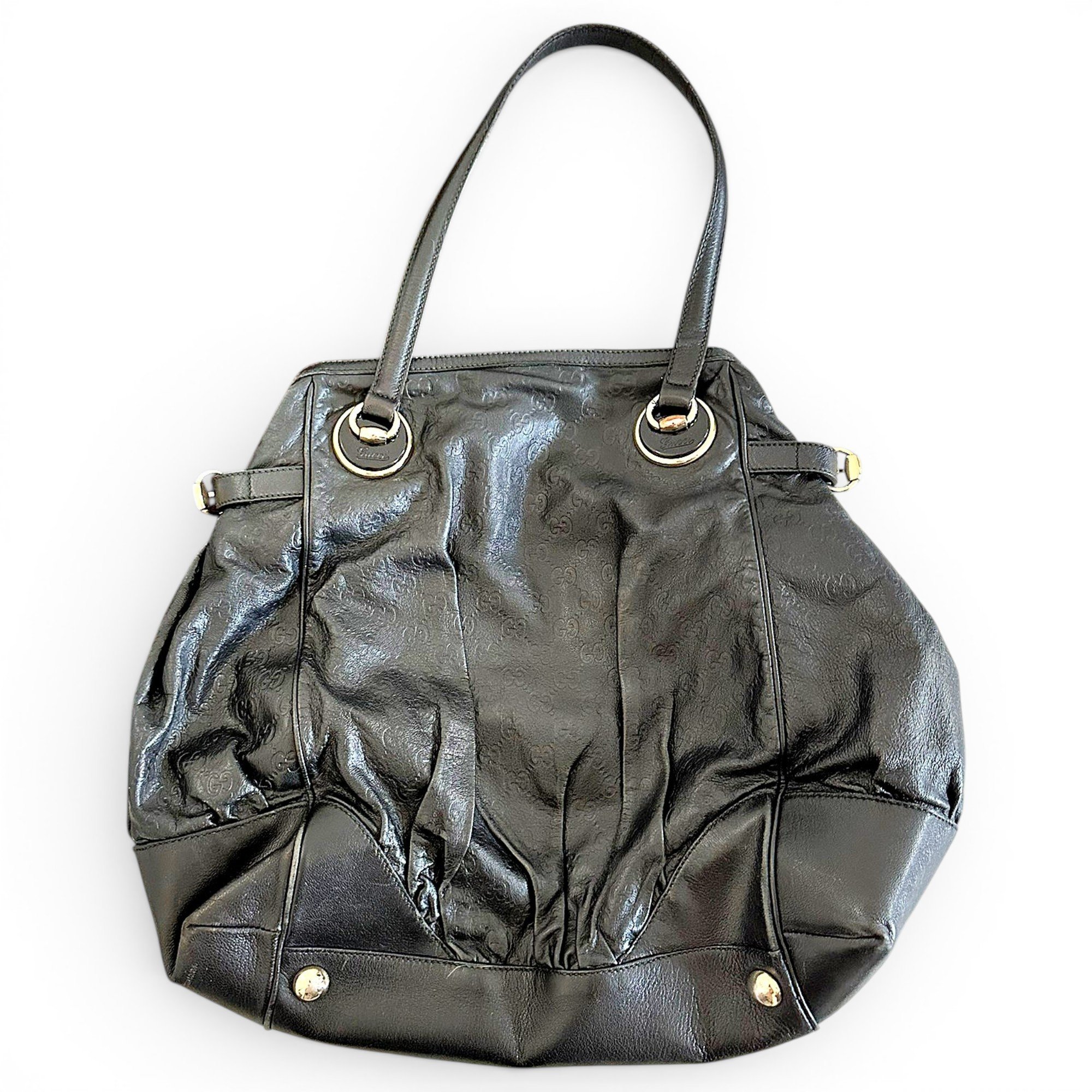 Leather handbag
