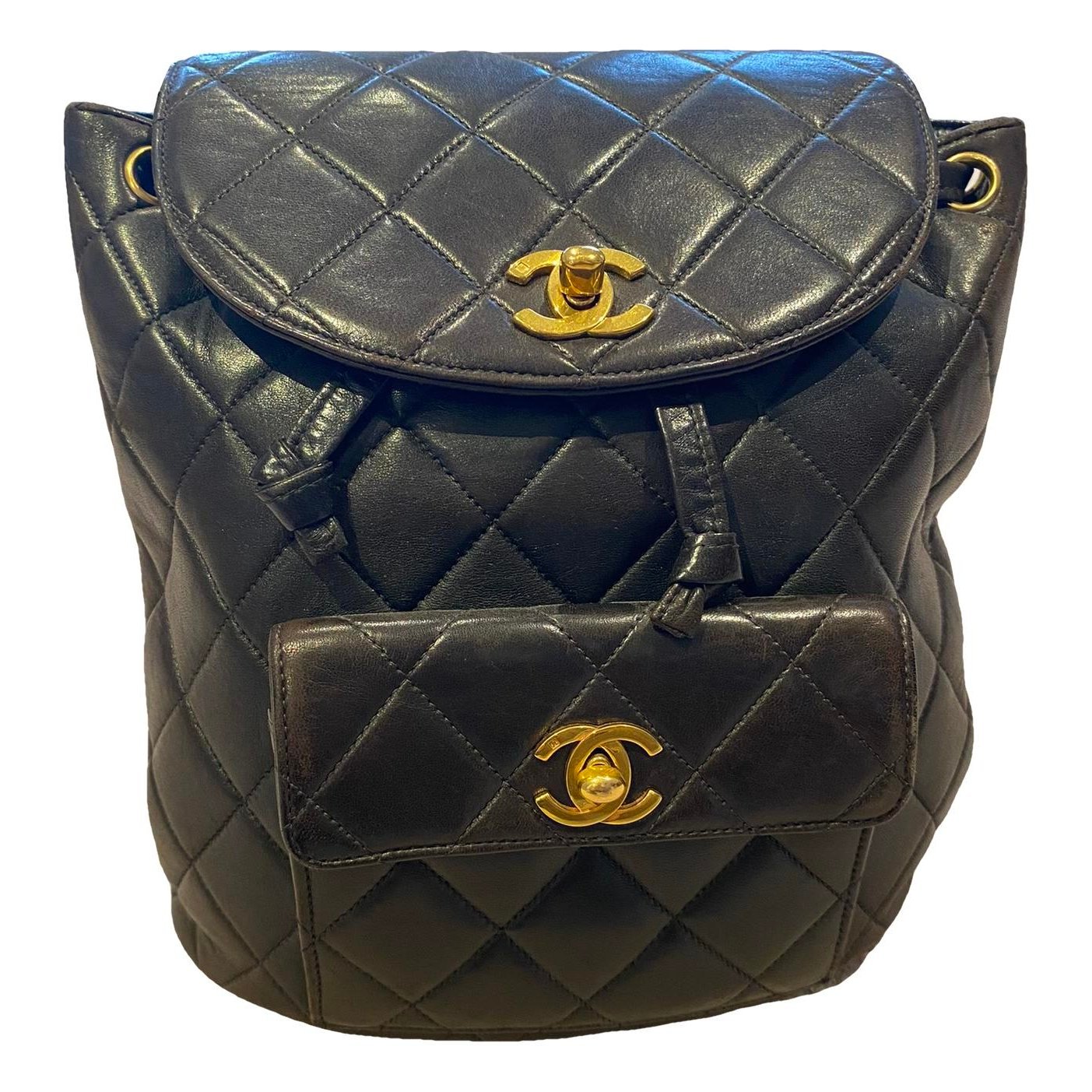 Duma leather backpack