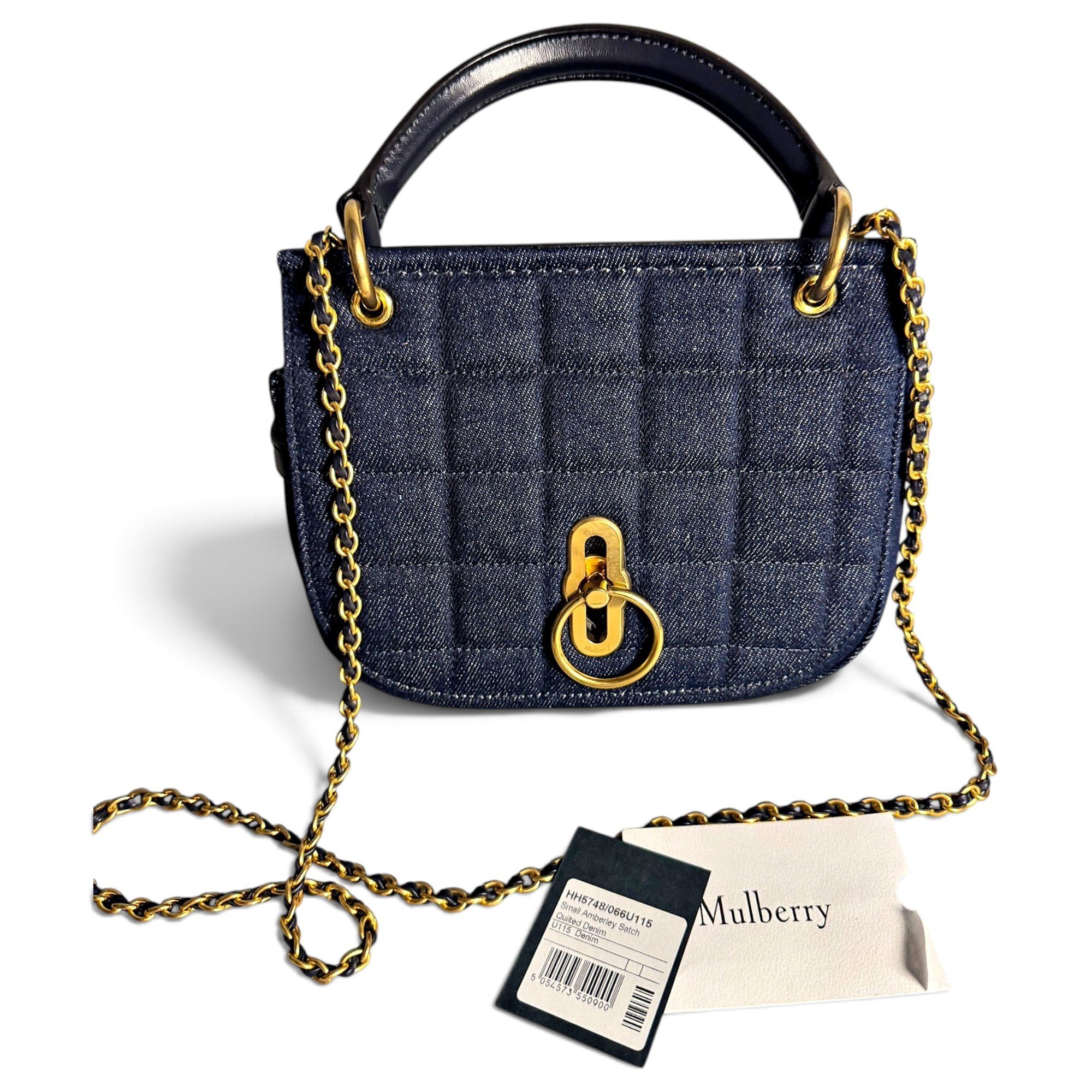 Amberley linen handbag