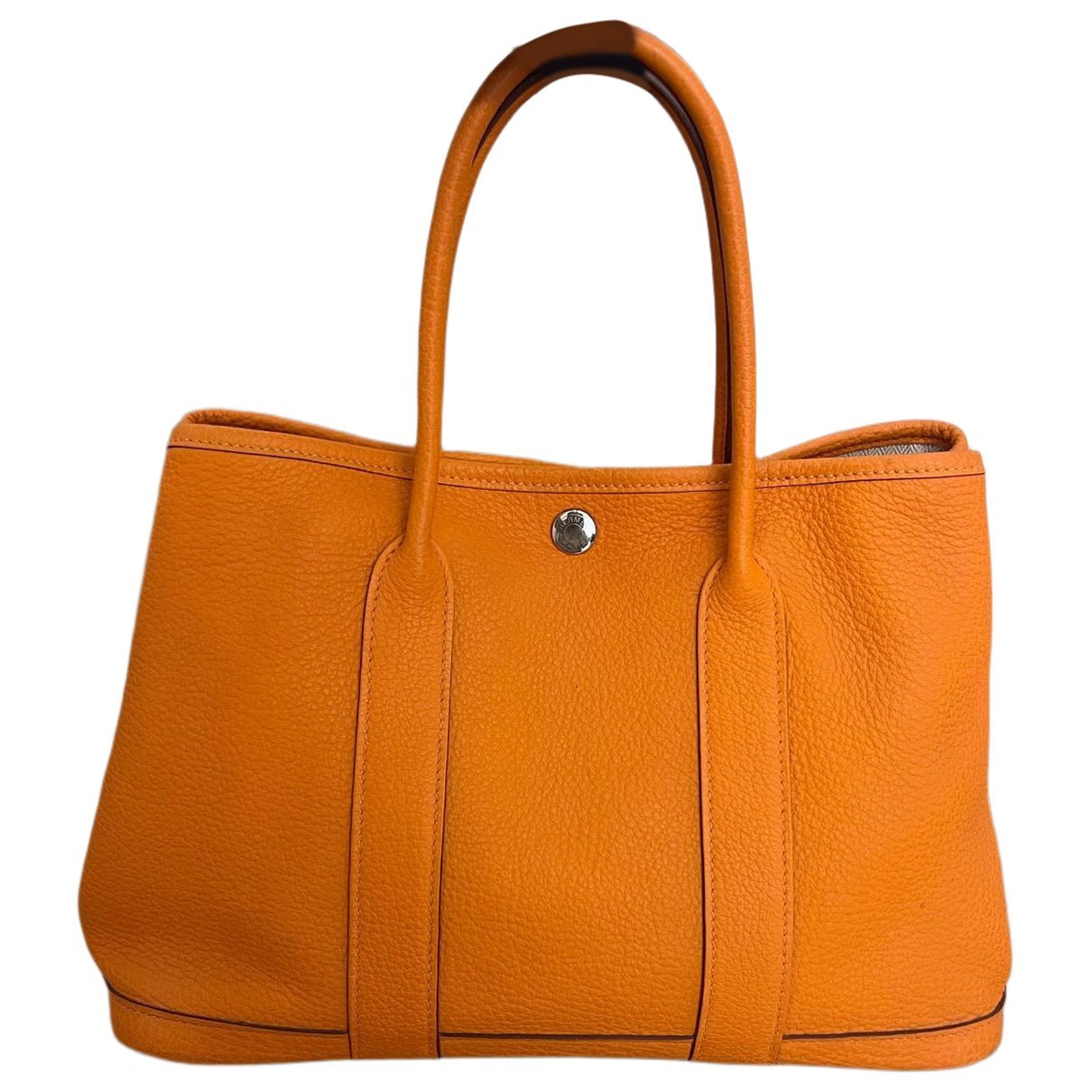 Garden Party leather handbag