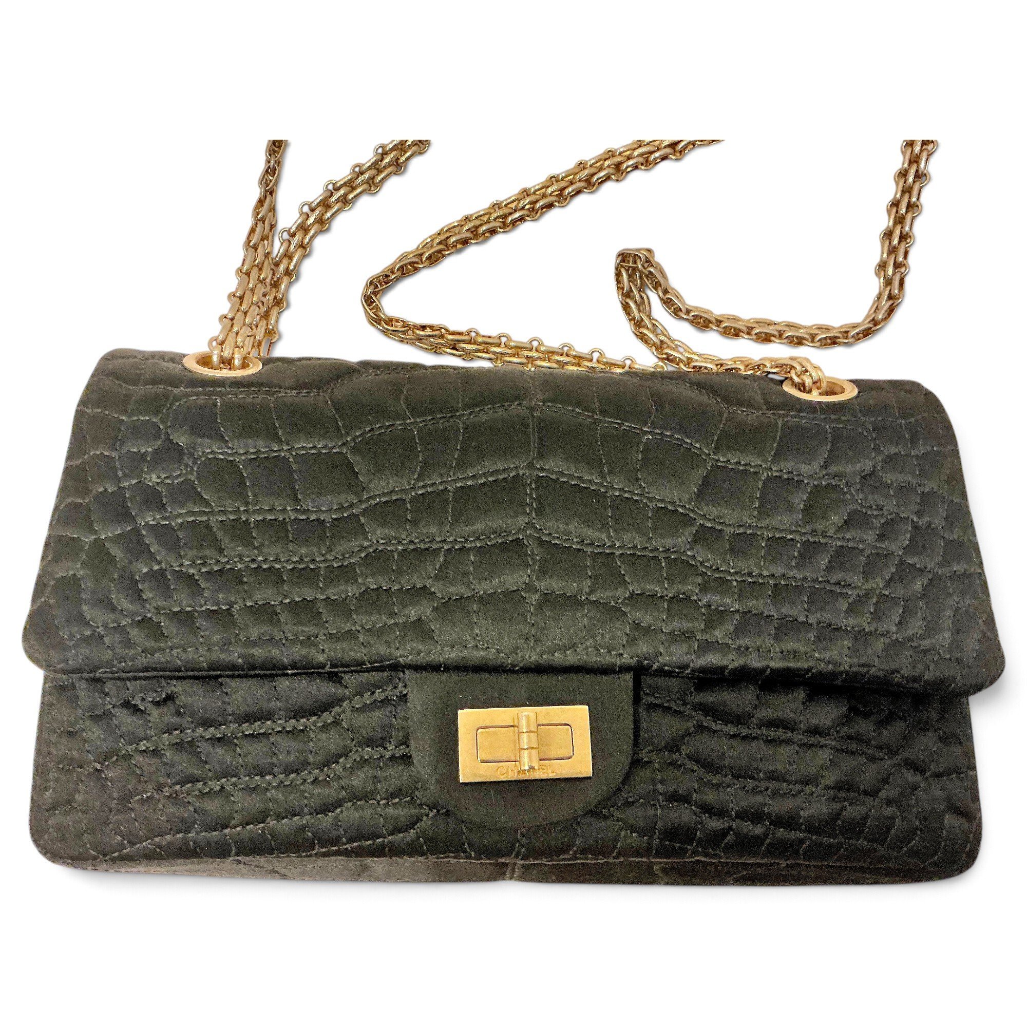 2.55 silk crossbody bag