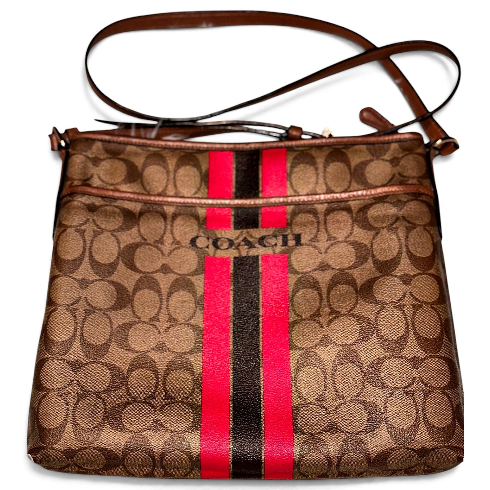 Leather crossbody bag