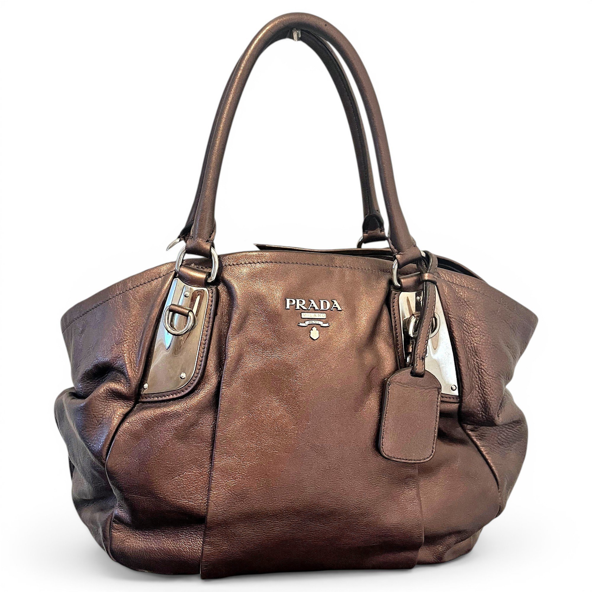 Leather handbag