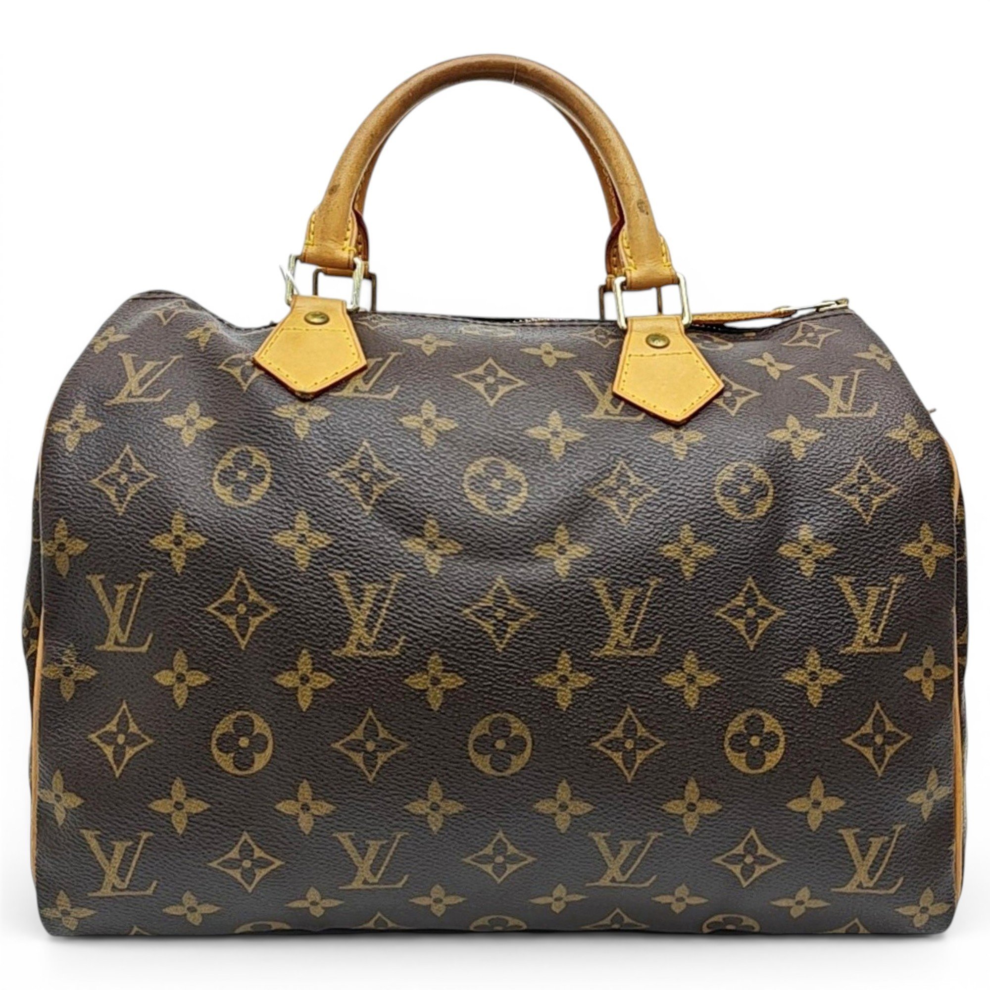 Nano Speedy / Mini HL leather handbag