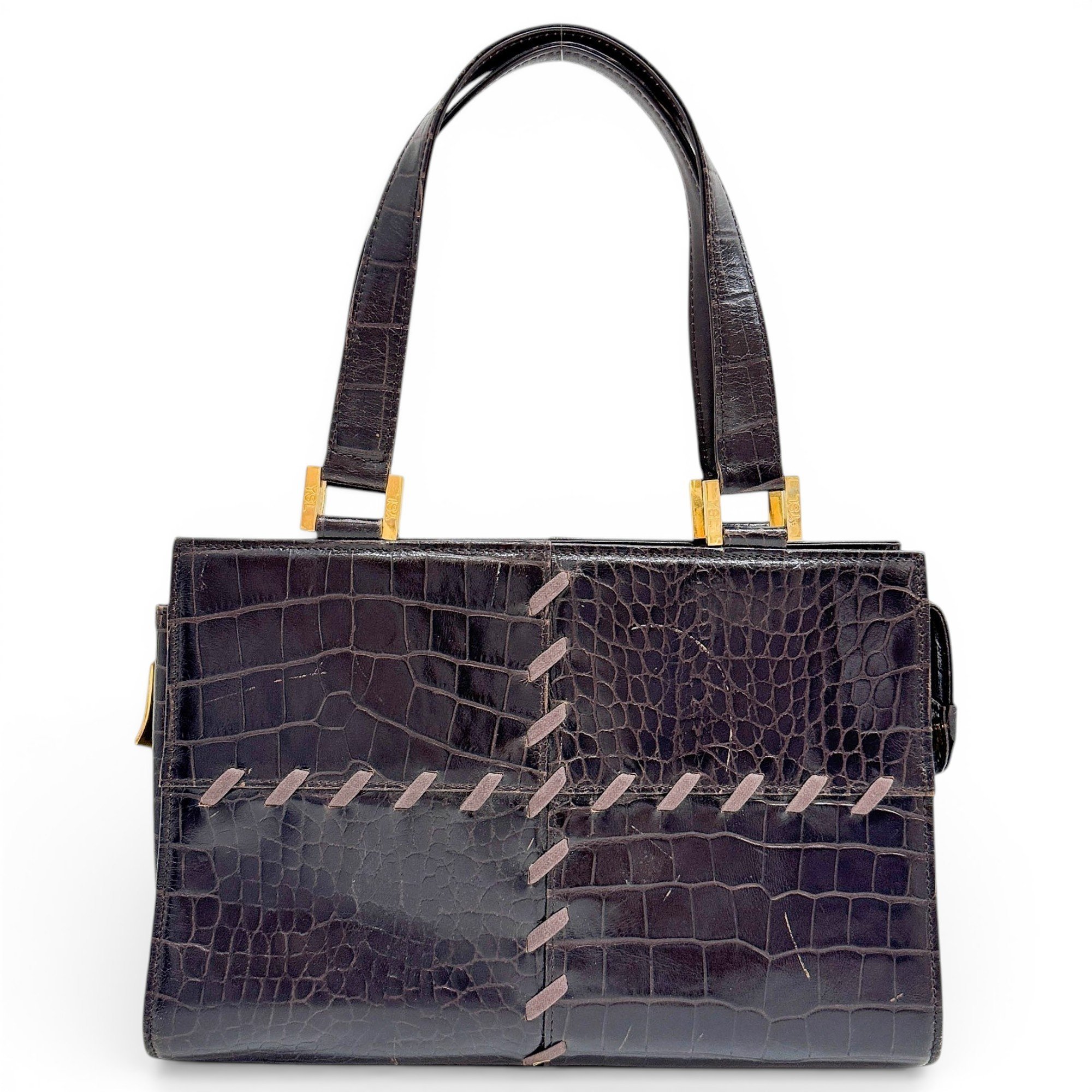 Leather handbag