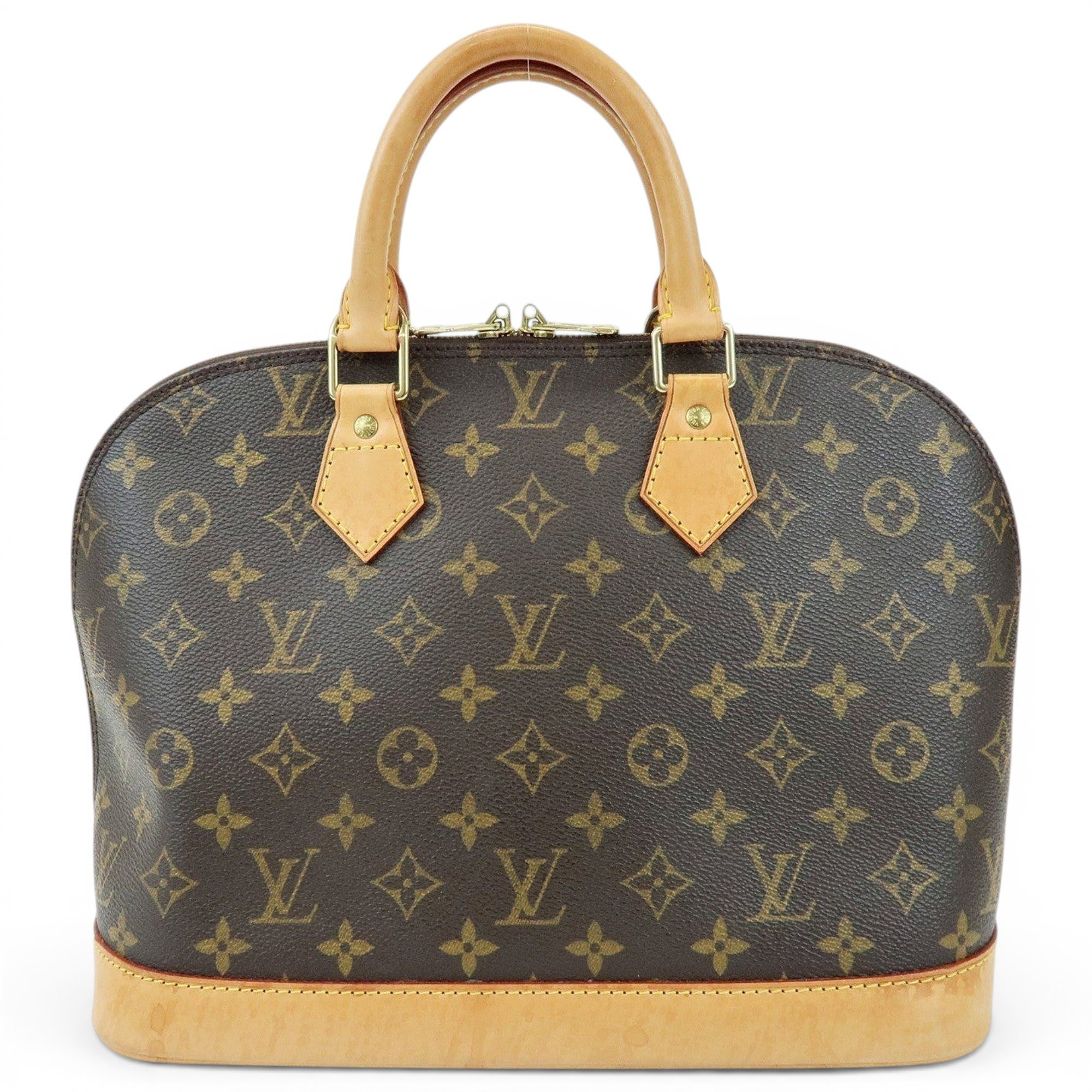 Alma leather handbag