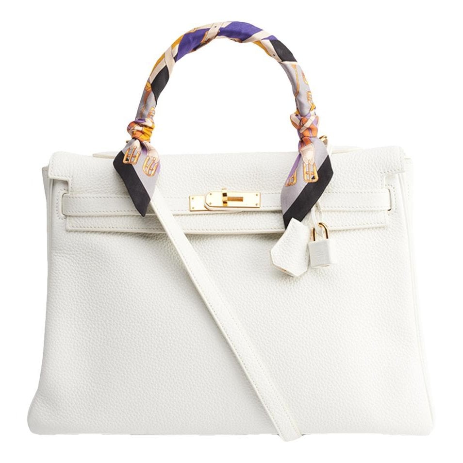 Kelly 35 leather handbag